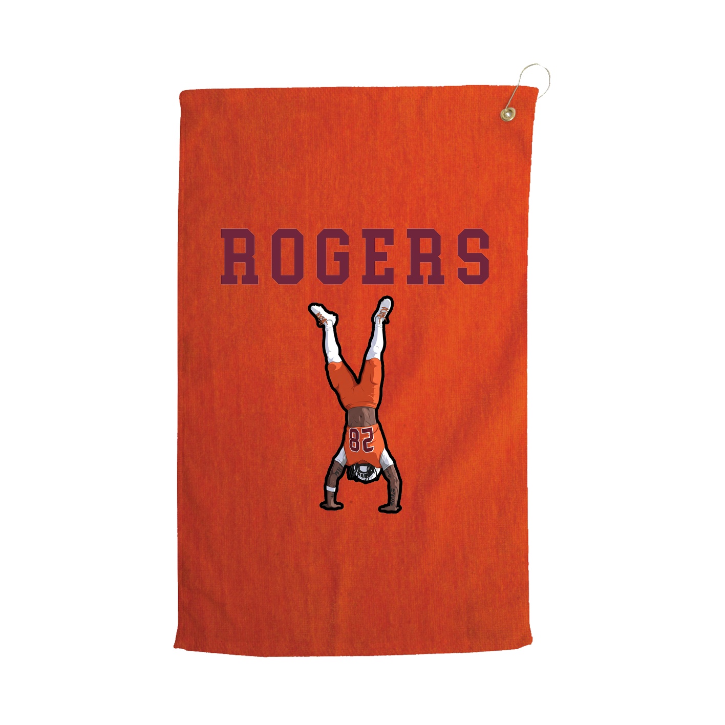 Golf Towel — Shirsey in Orange