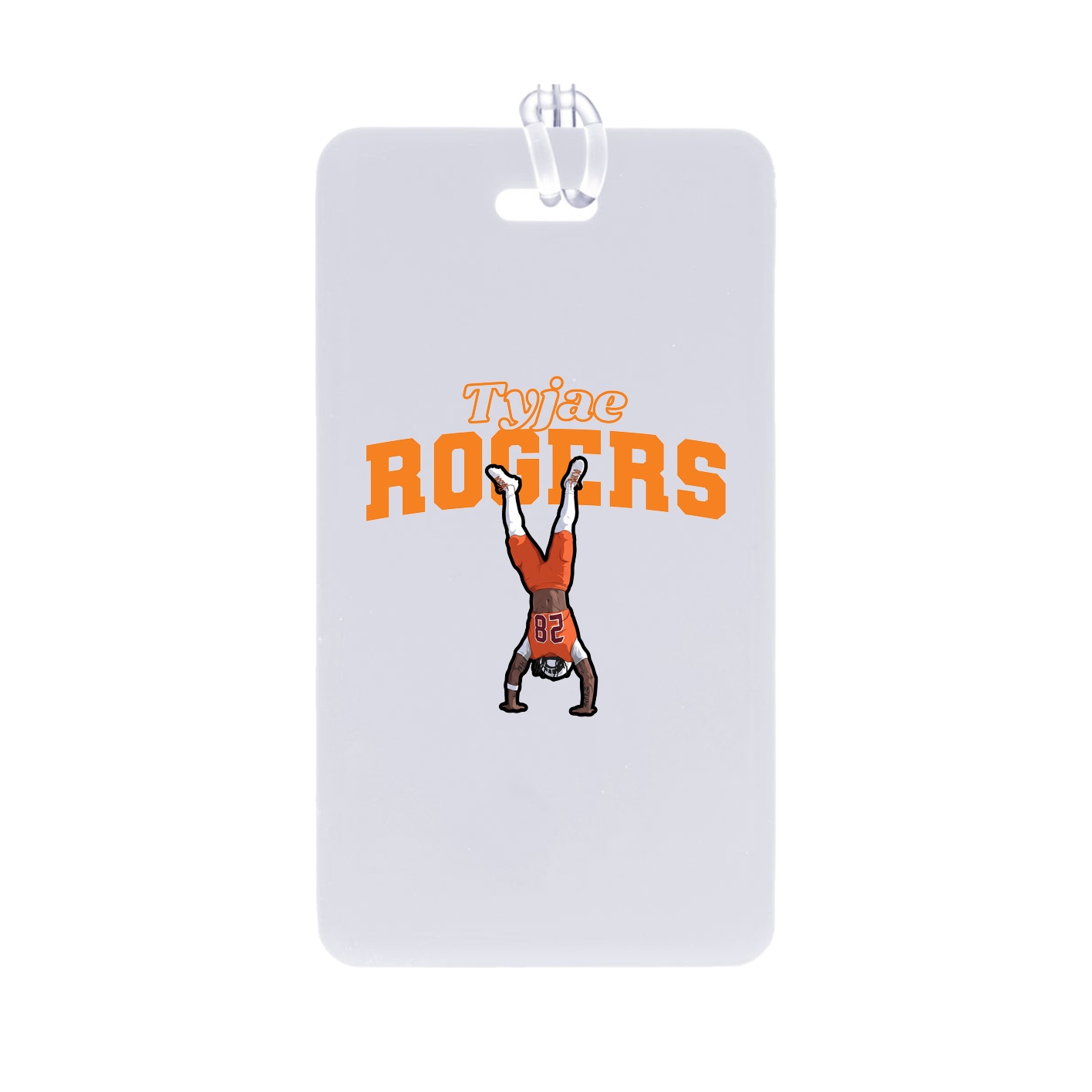 Bag Tag — Name Arch in Classic