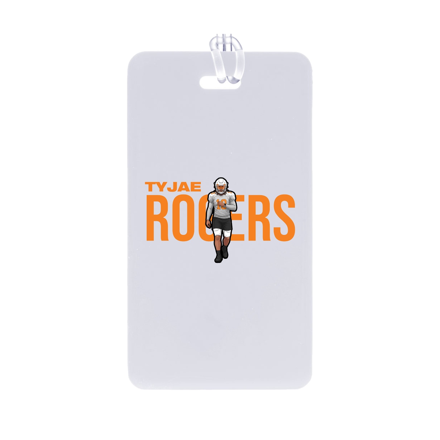 Bag Tag — Player Name in Classic