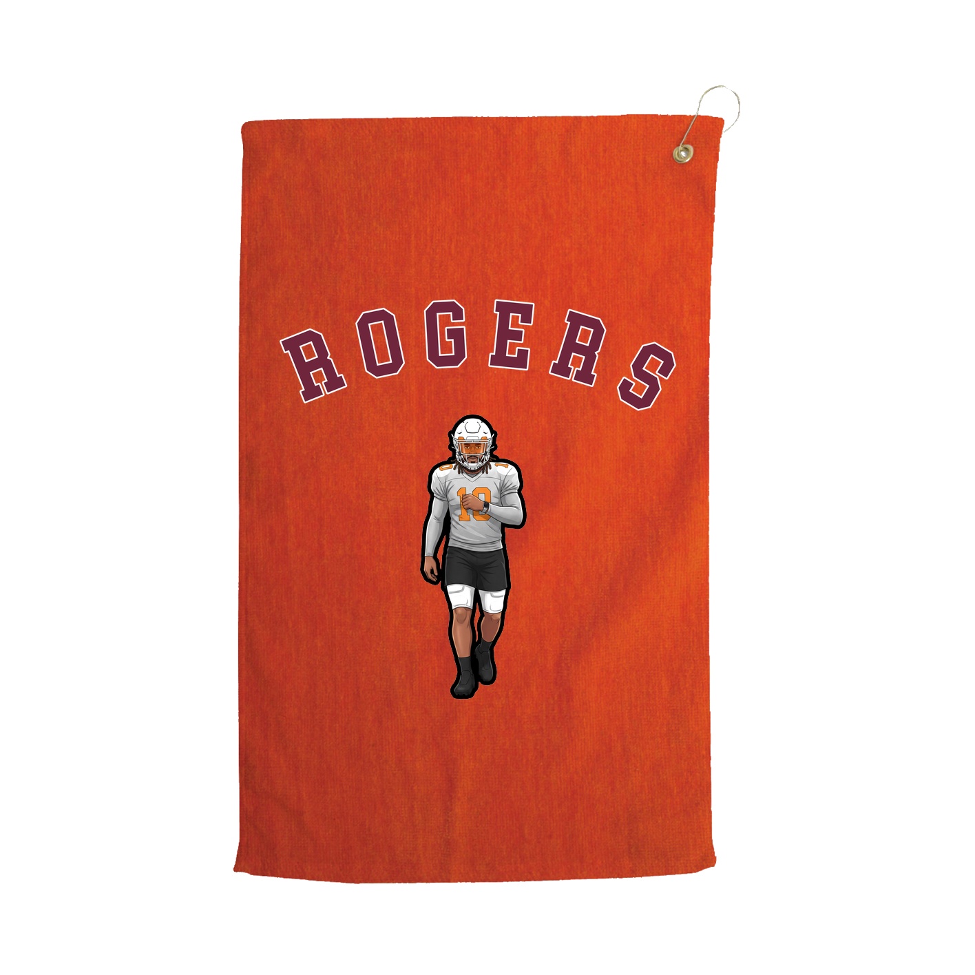 Golf Towel — Shirsey Arch in Orange