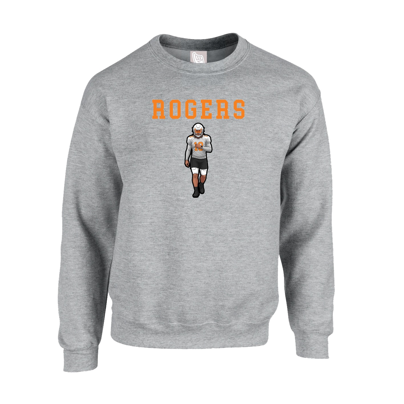 Fleece Crew — Shirsey in Grey
