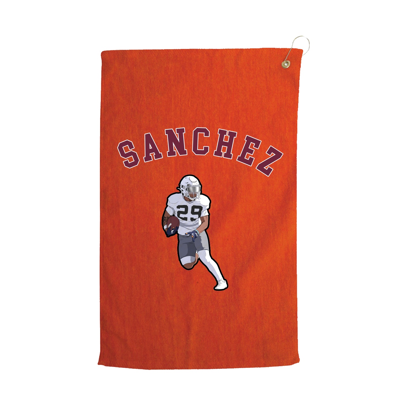 Golf Towel — Shirsey Arch in Orange