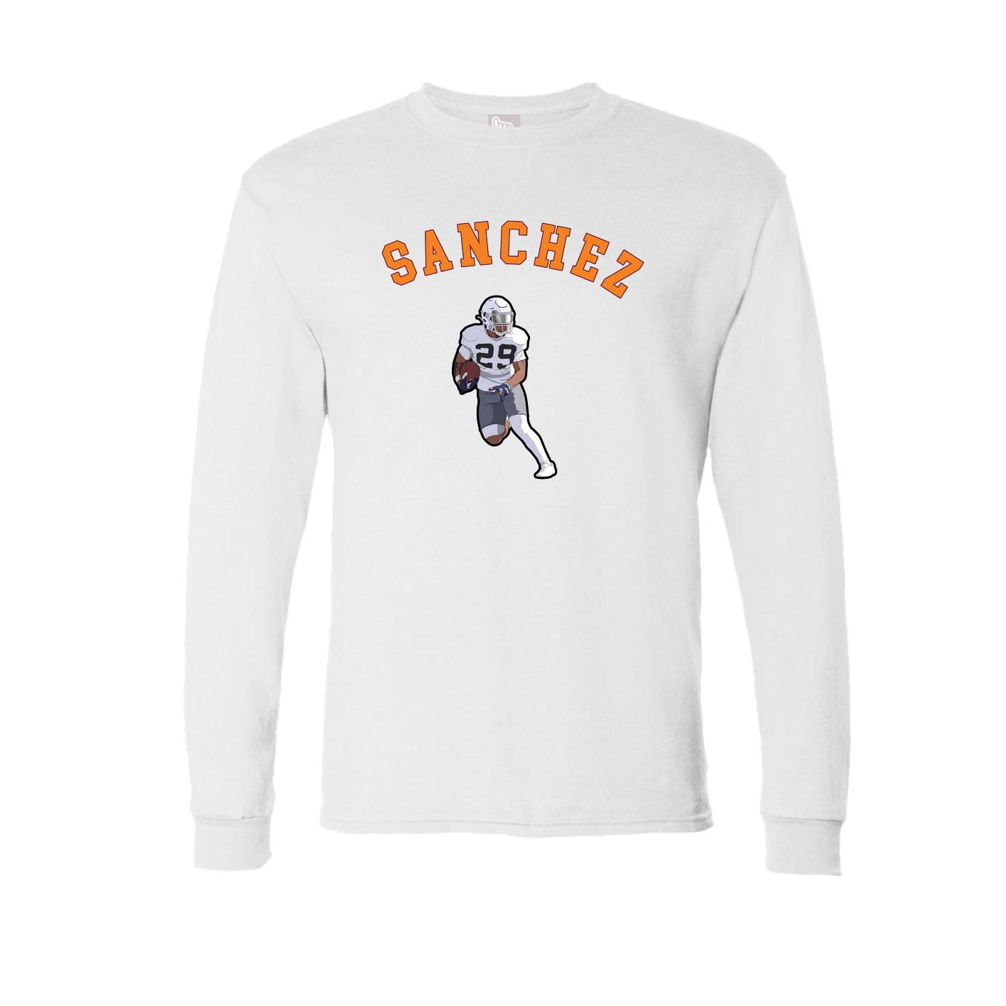 Long Sleeve Tee — Shirsey Arch in White