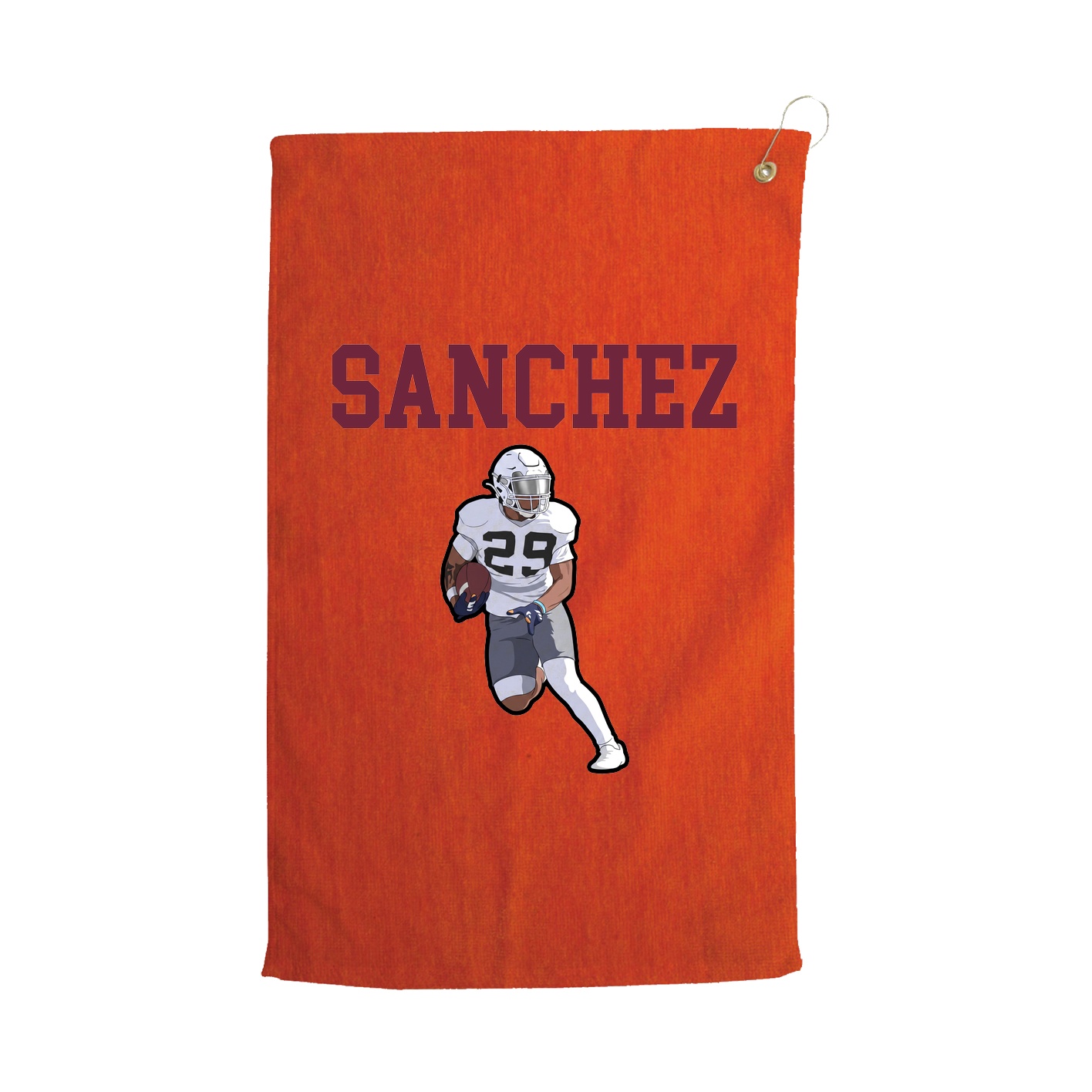 Golf Towel — Shirsey in Orange