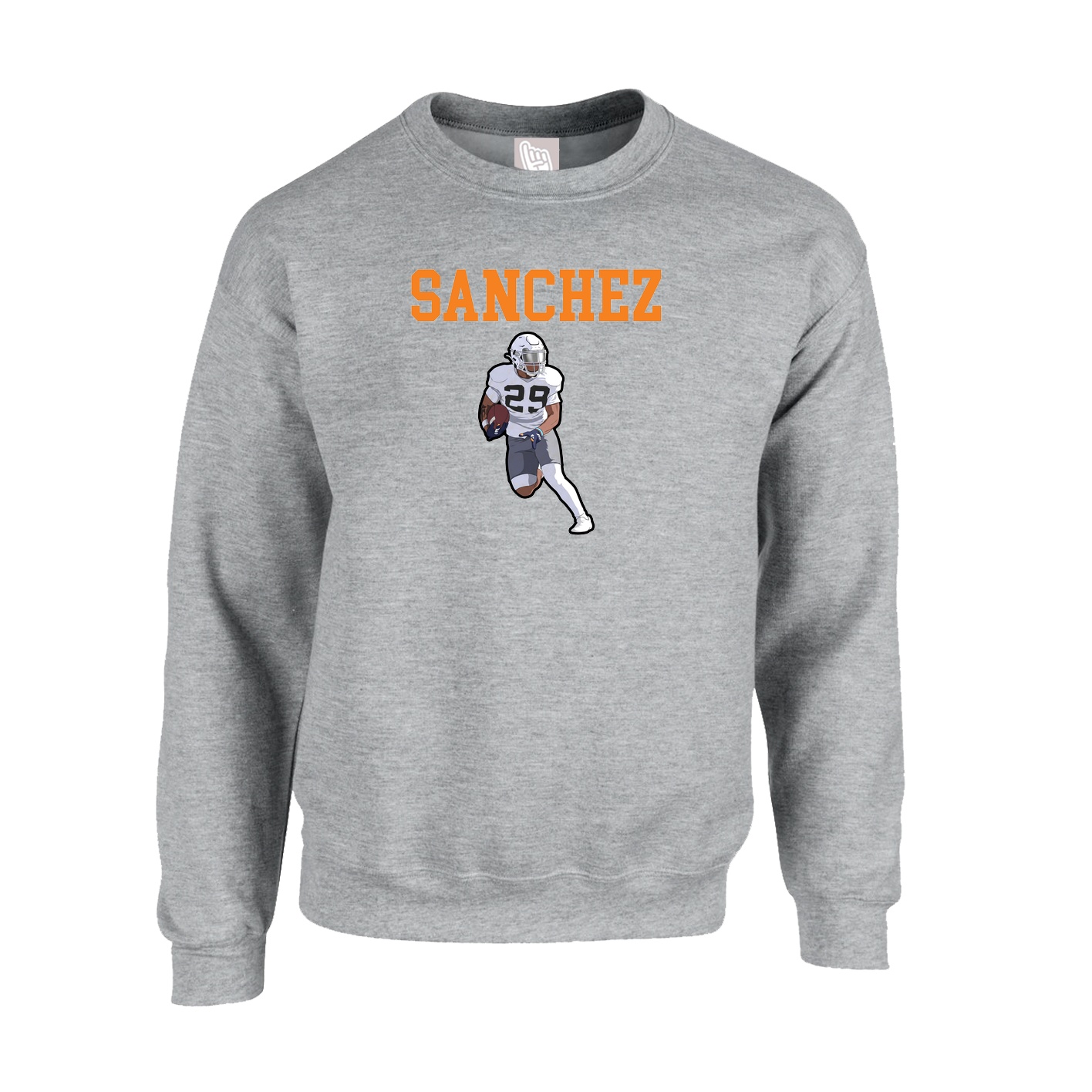 Fleece Crew — Shirsey in Grey