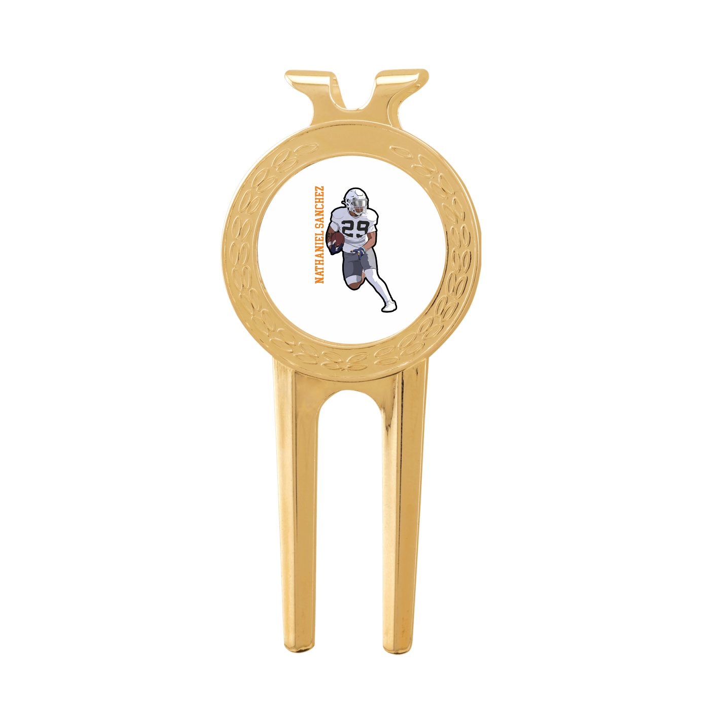 Divot Tool with Ball Marker — Name Vertical in Classic