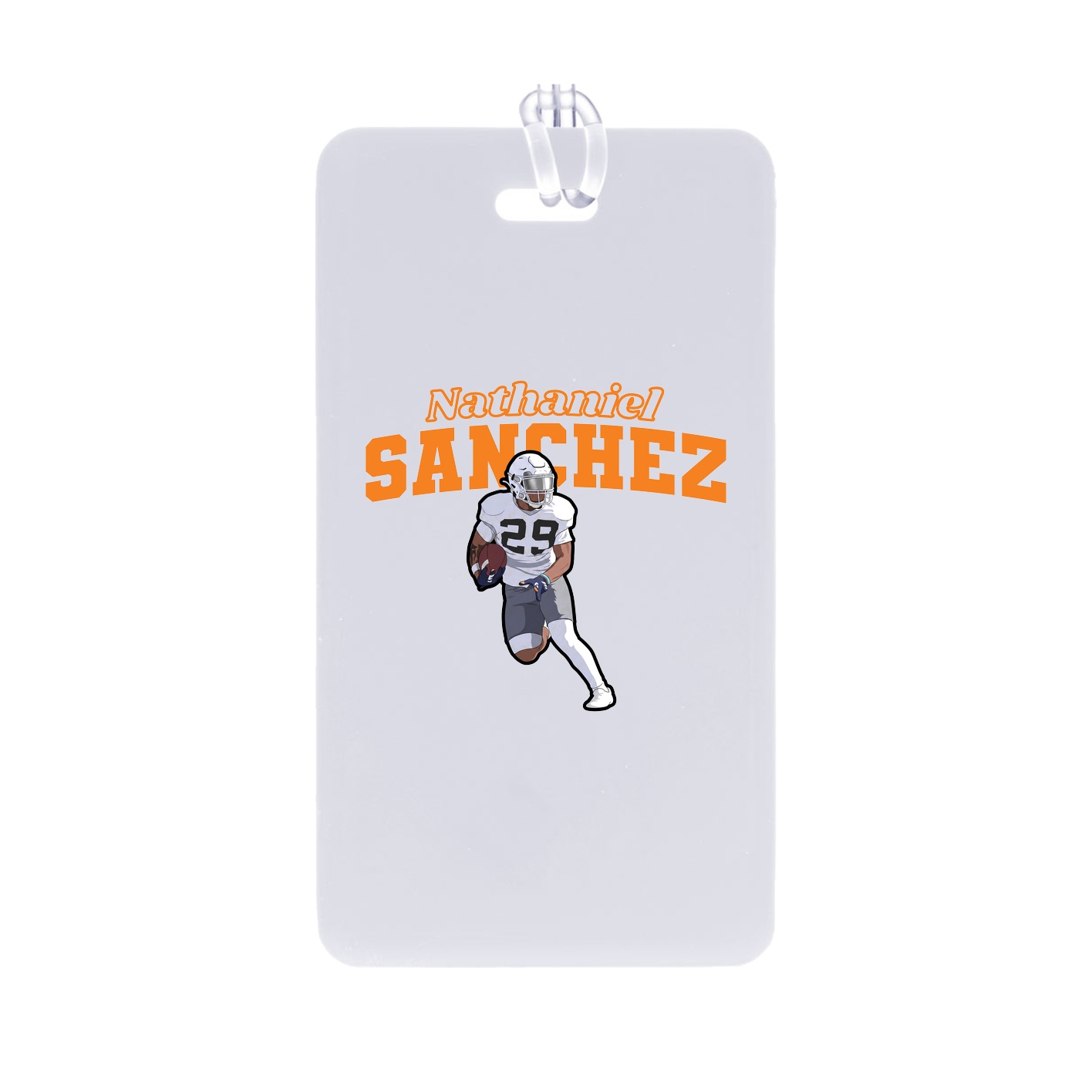 Bag Tag — Name Arch in Classic