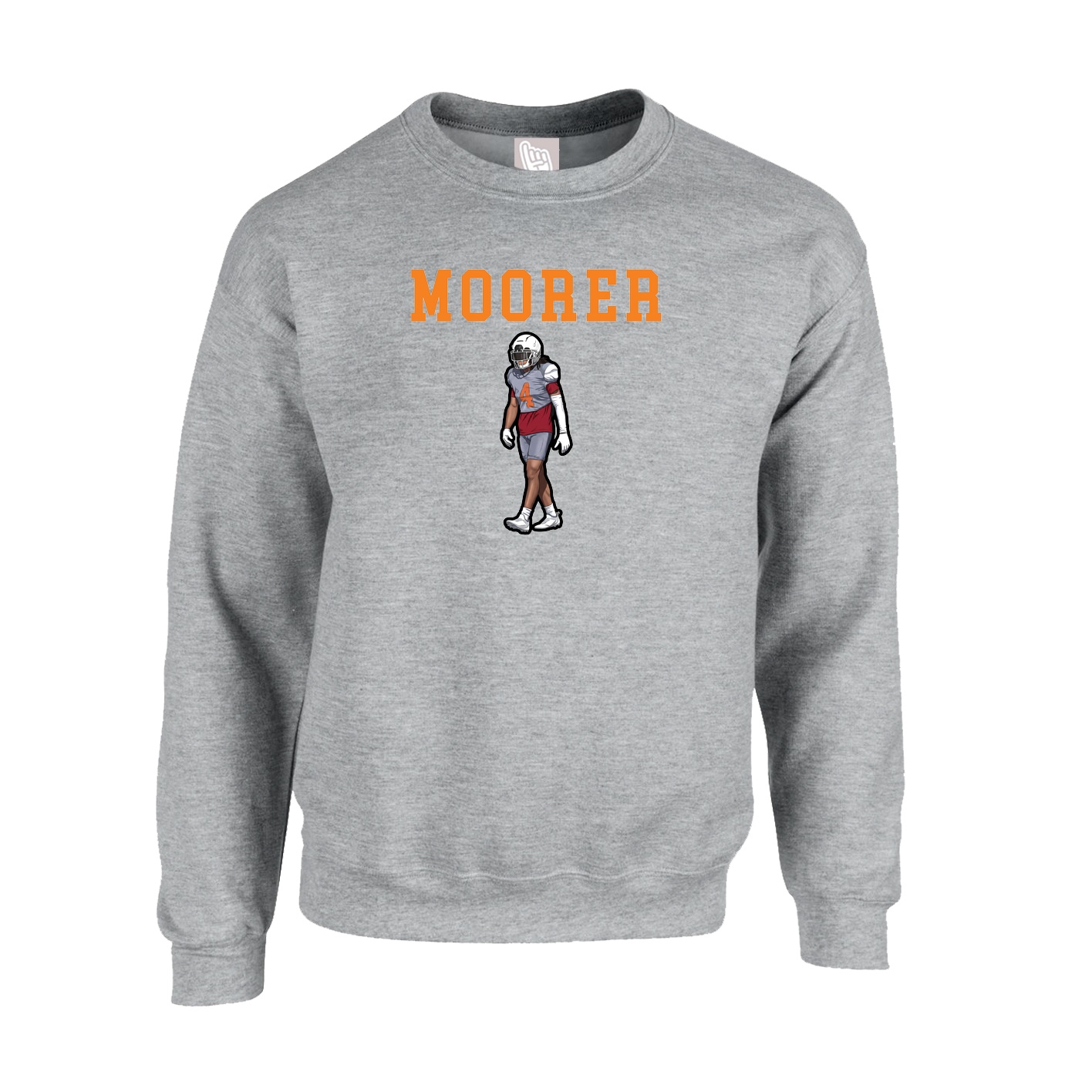 Fleece Crew — Shirsey in Grey