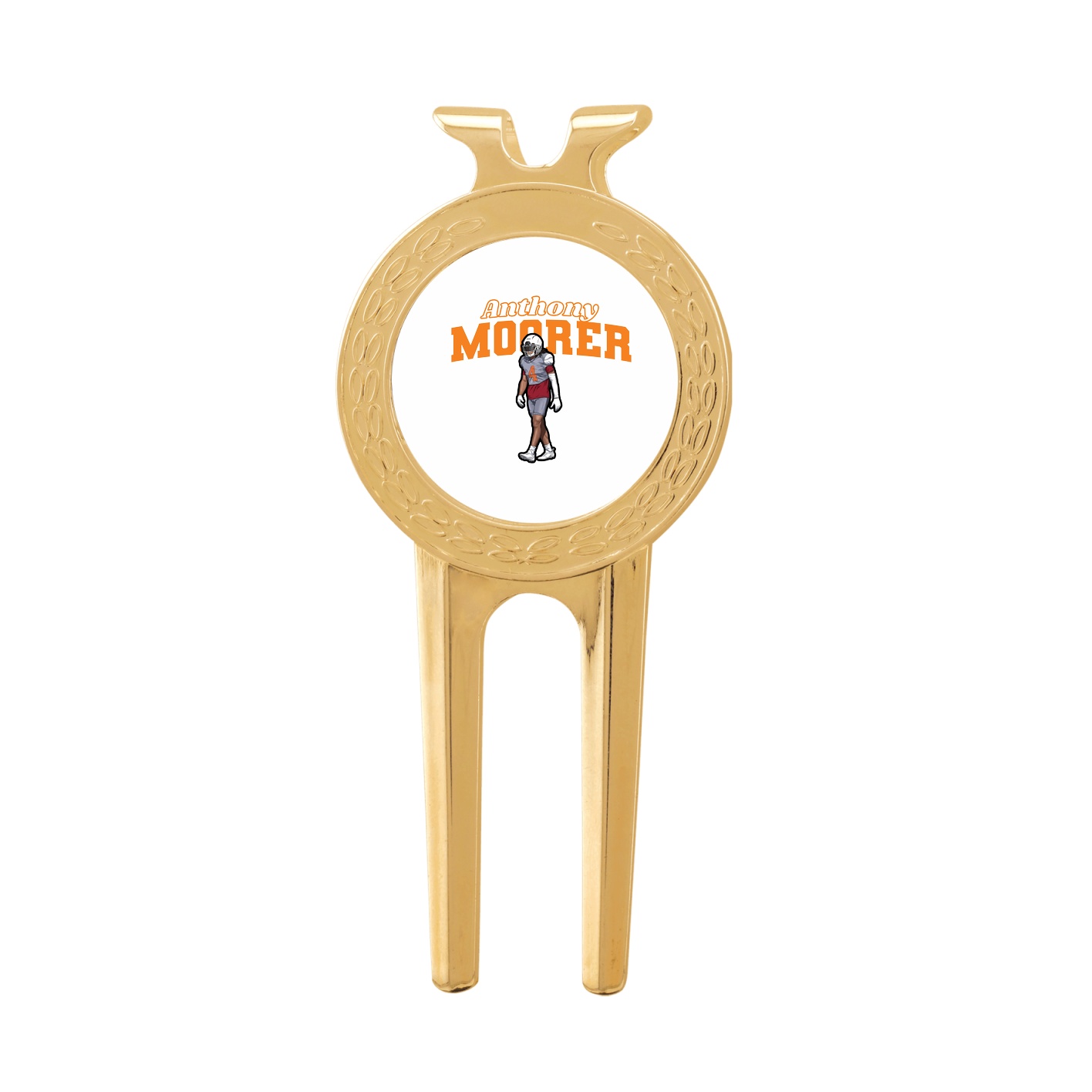 Divot Tool with Ball Marker — Name Arch in Classic
