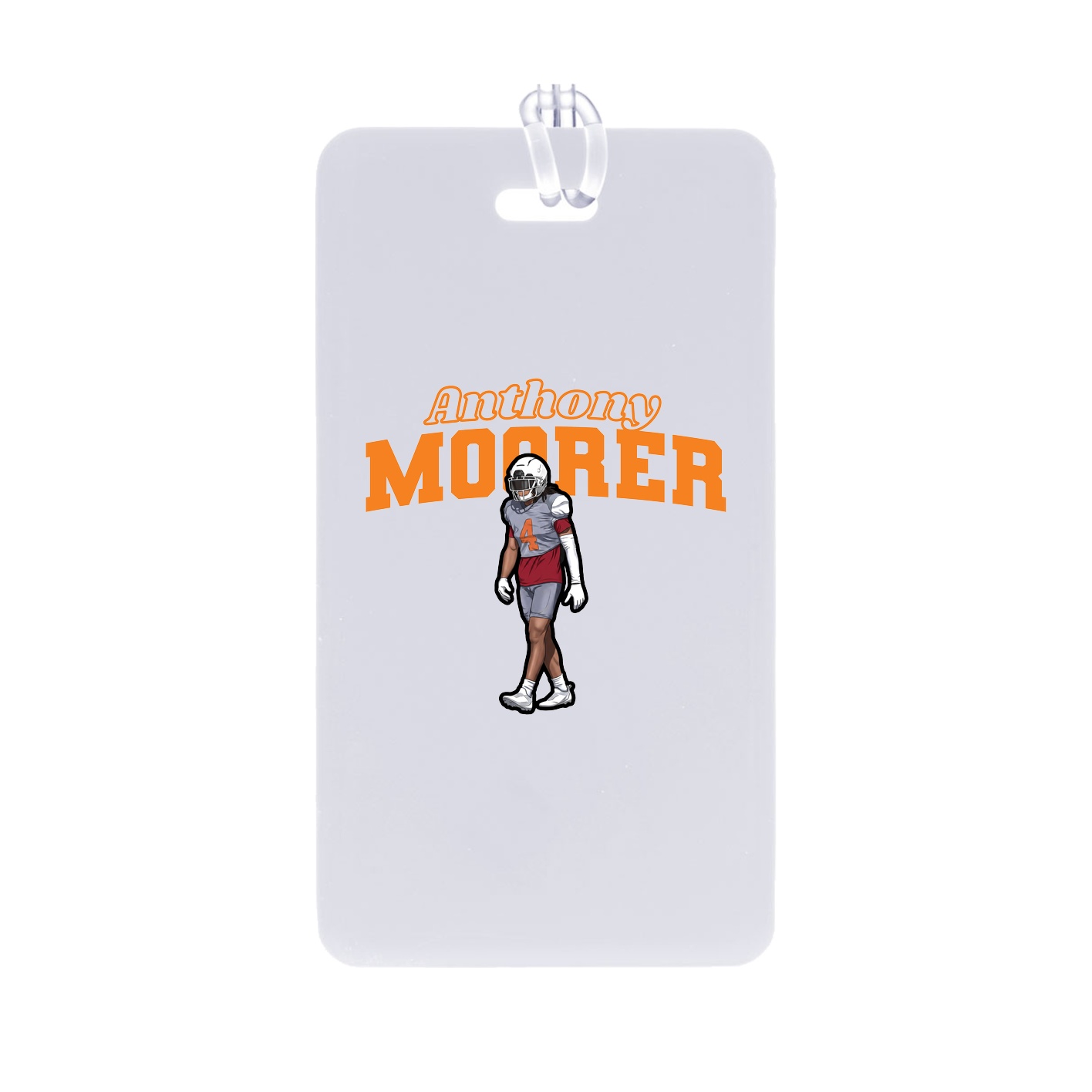 Bag Tag — Name Arch in Classic