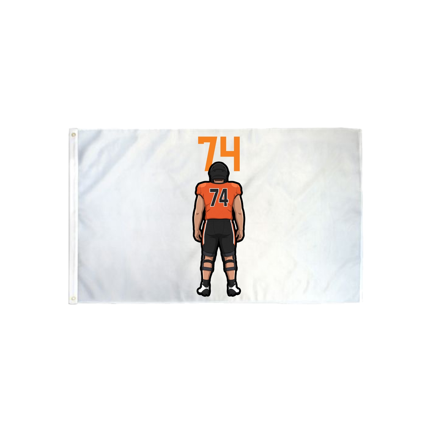 3x5 Flag — Number Top in Classic