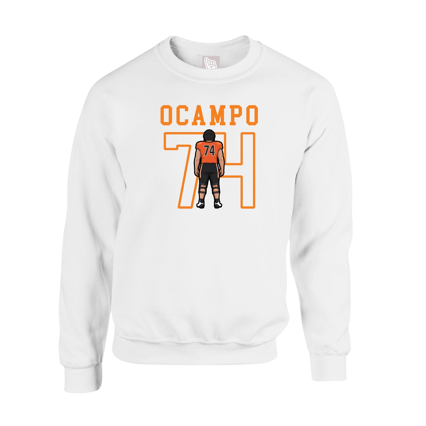 Fleece Crew — Shirsey in White