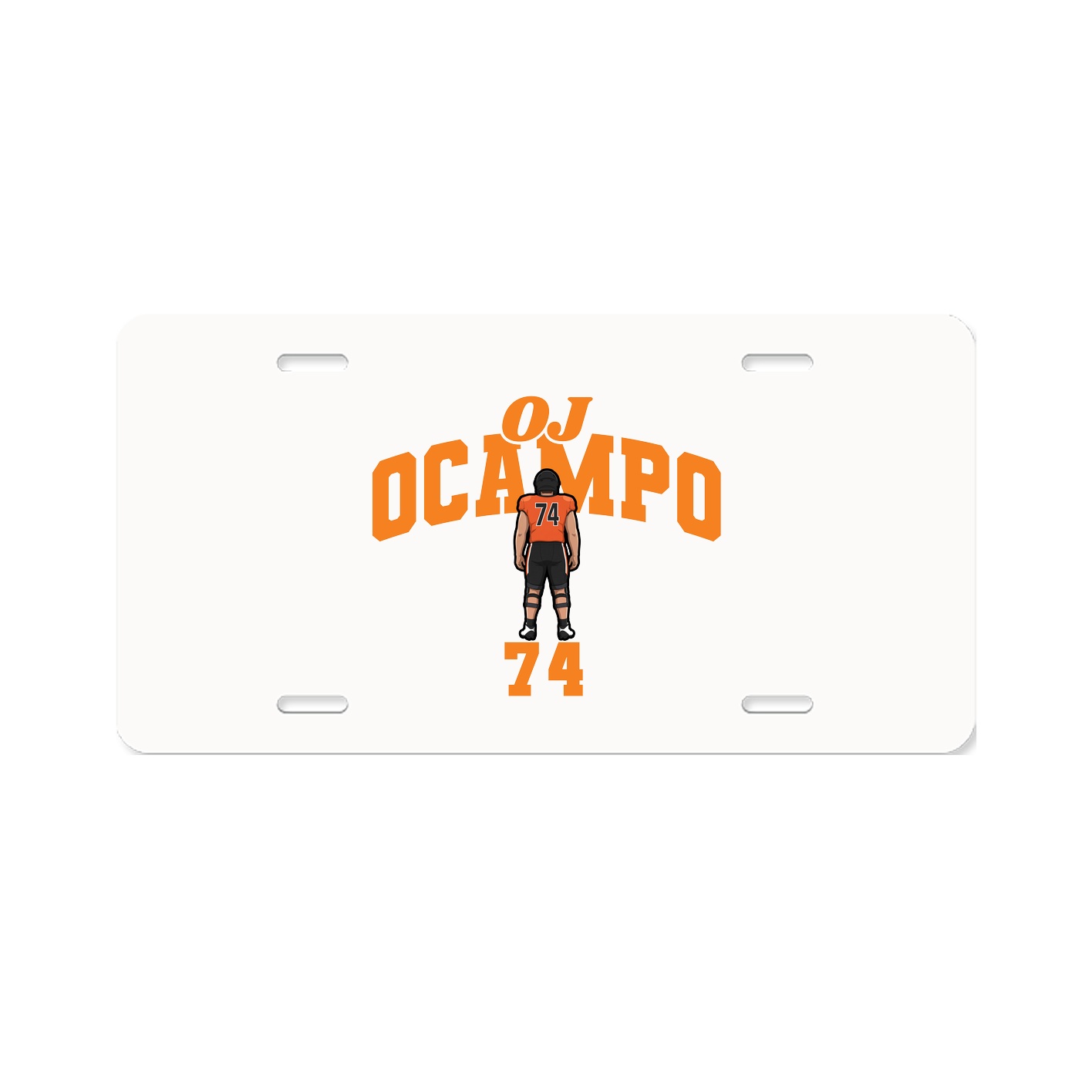 License Plate — Signature Arch in Classic