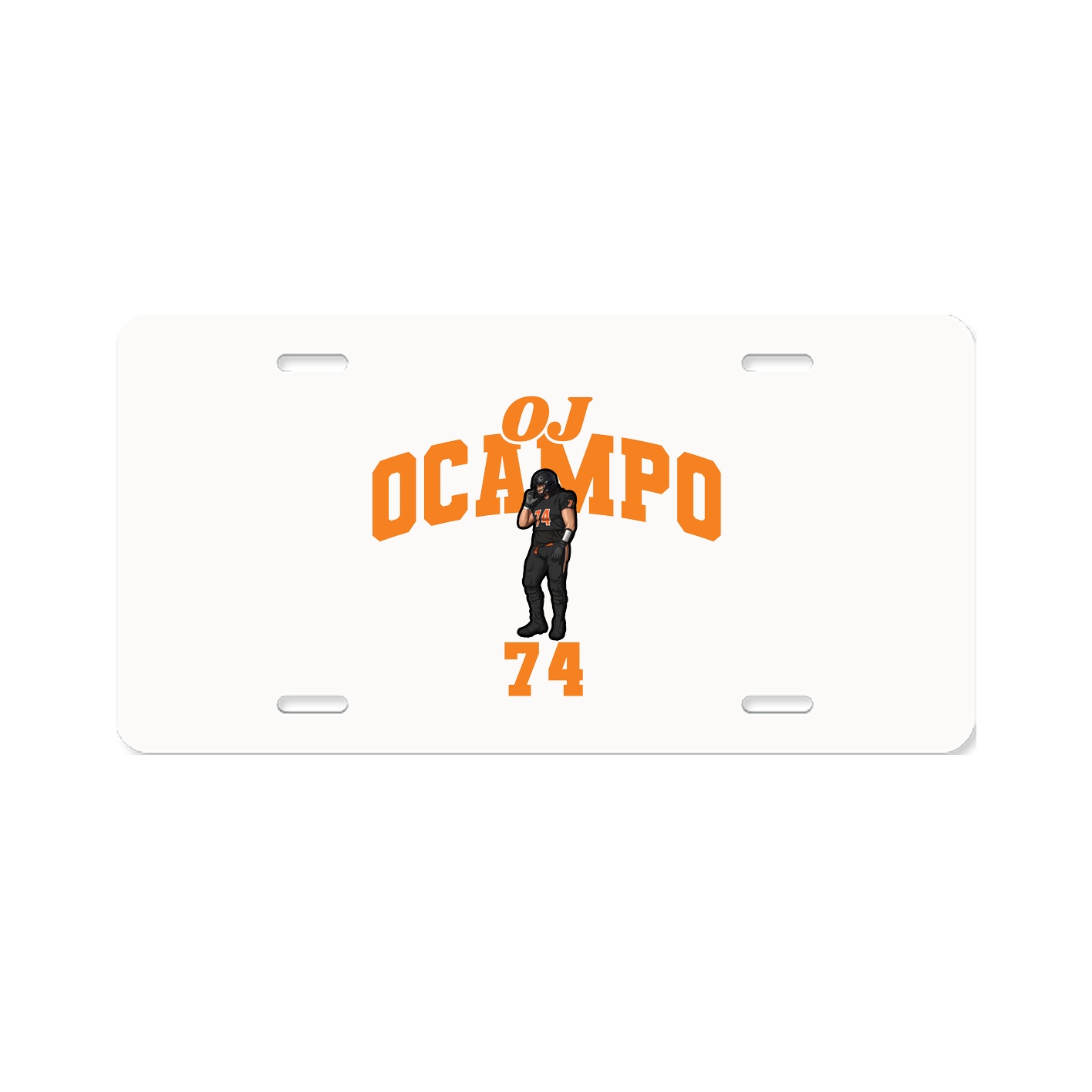 License Plate — Signature Arch in Classic