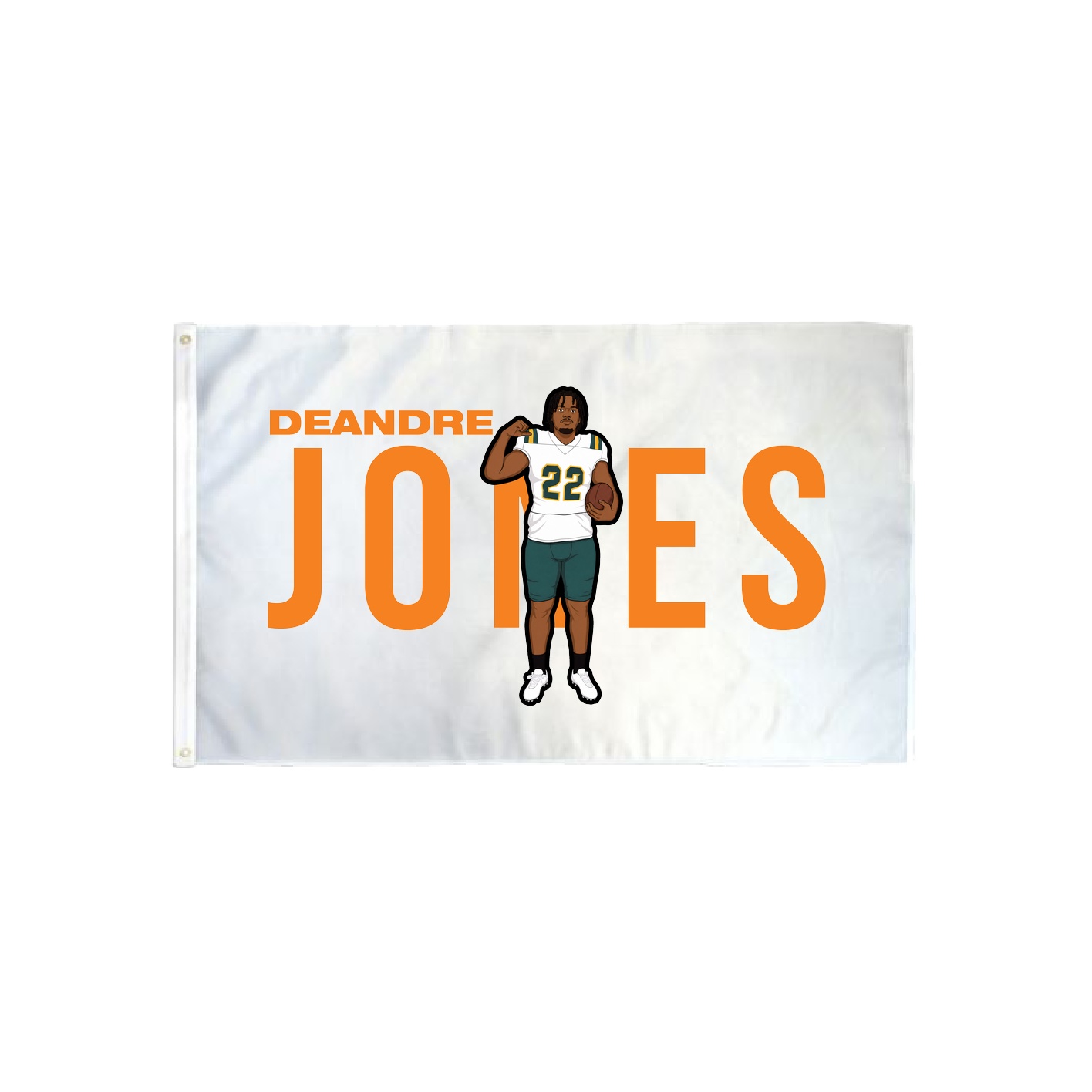3x5 Flag — Player Name in Classic