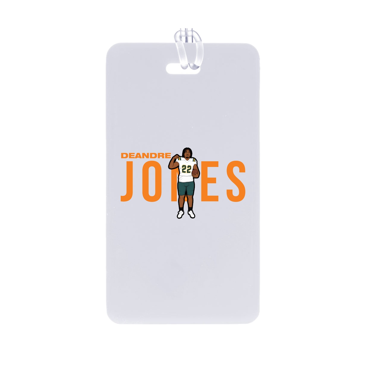 Bag Tag — Player Name in Classic