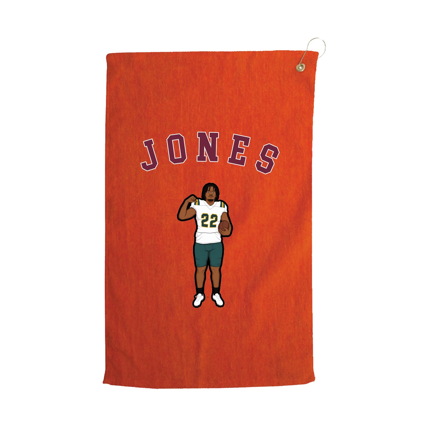 Golf Towel — Shirsey Arch in Orange