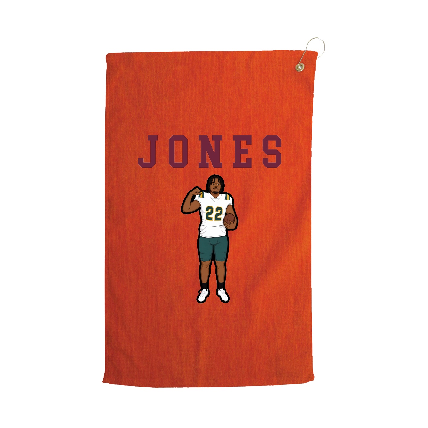 Golf Towel — Shirsey in Orange