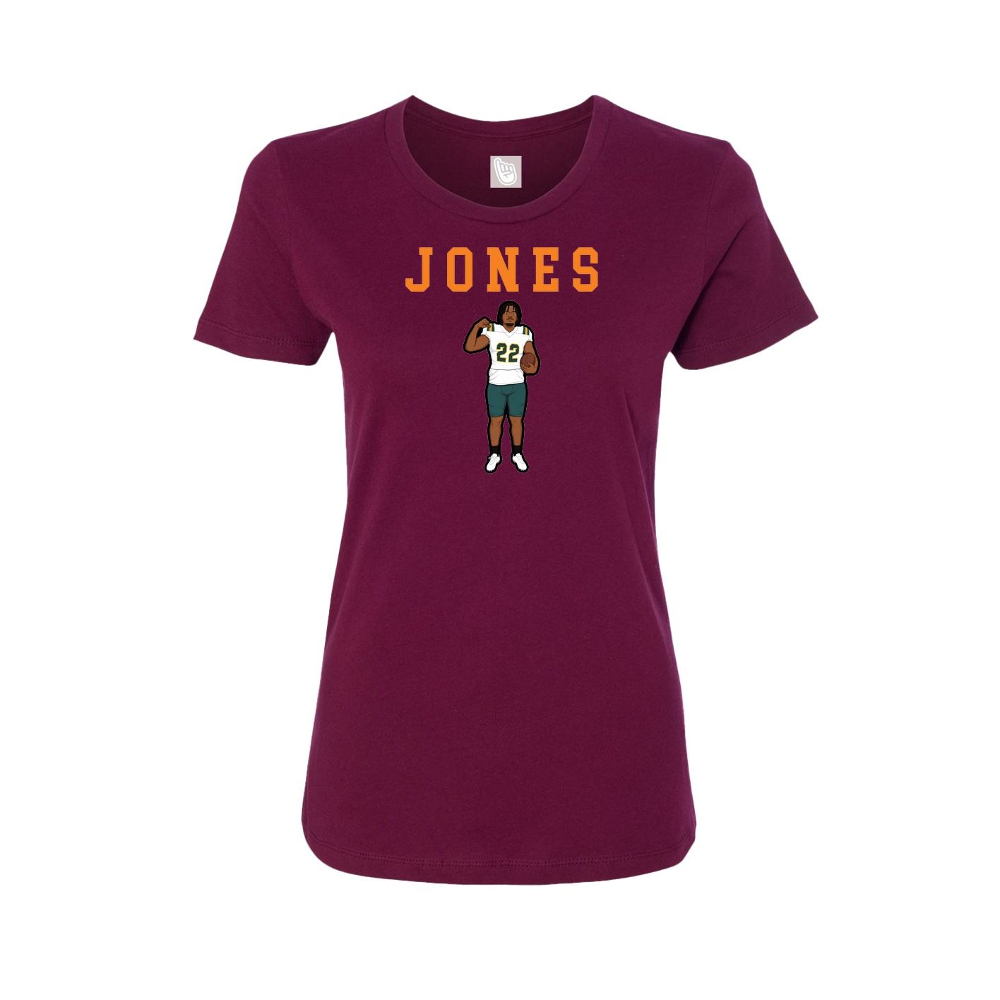Fitted Women's Tee — Shirsey in Maroon