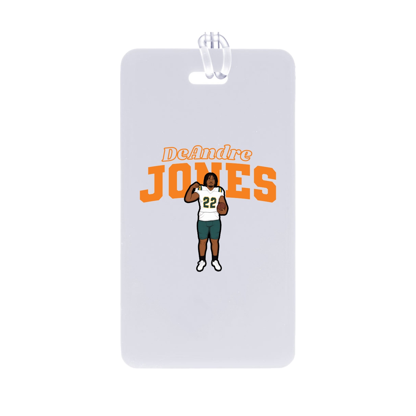 Bag Tag — Name Arch in Classic