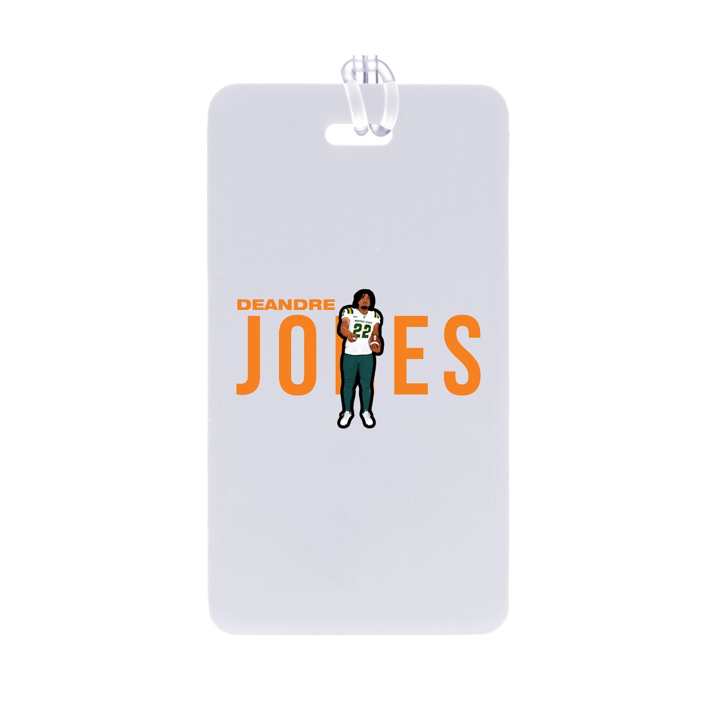 Bag Tag — Player Name in Classic