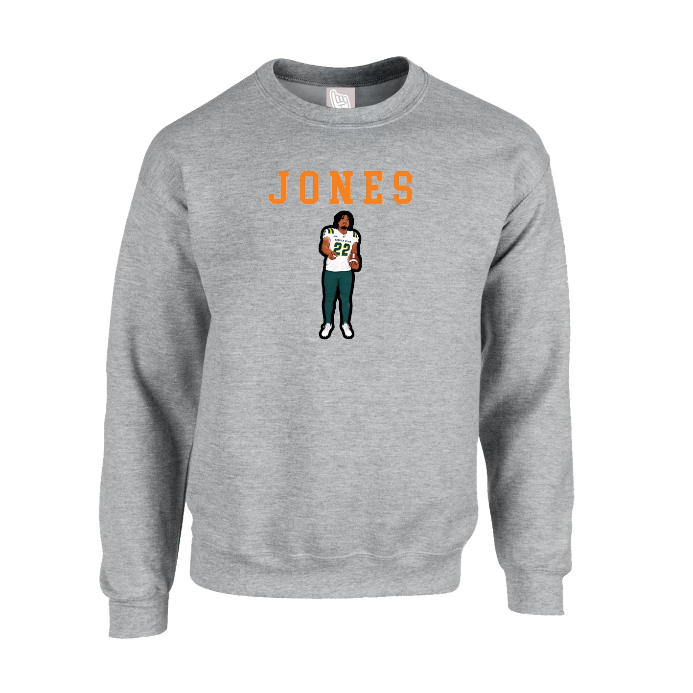 Fleece Crew — Shirsey in Grey
