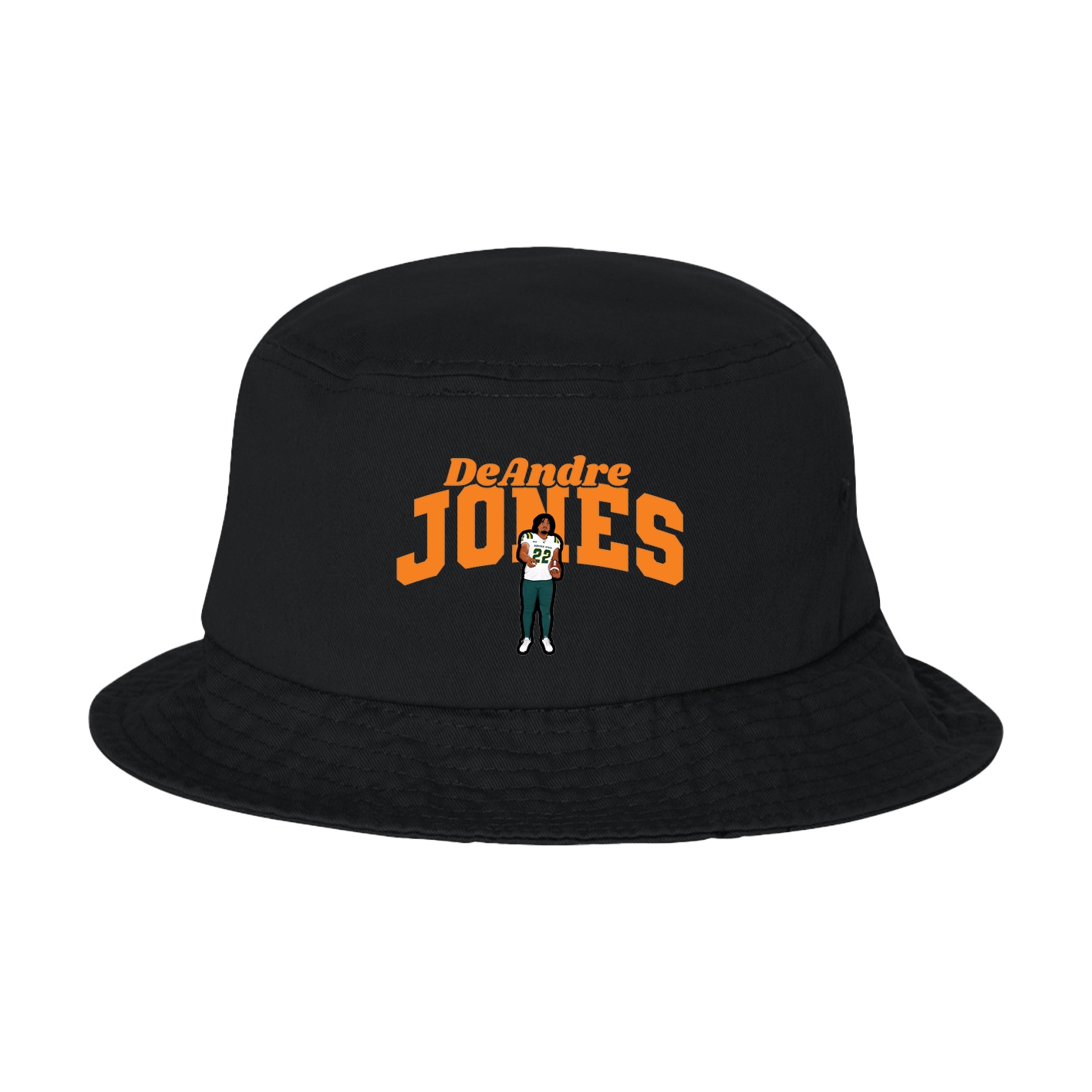 Bucket Cap — Signature Arch in Black