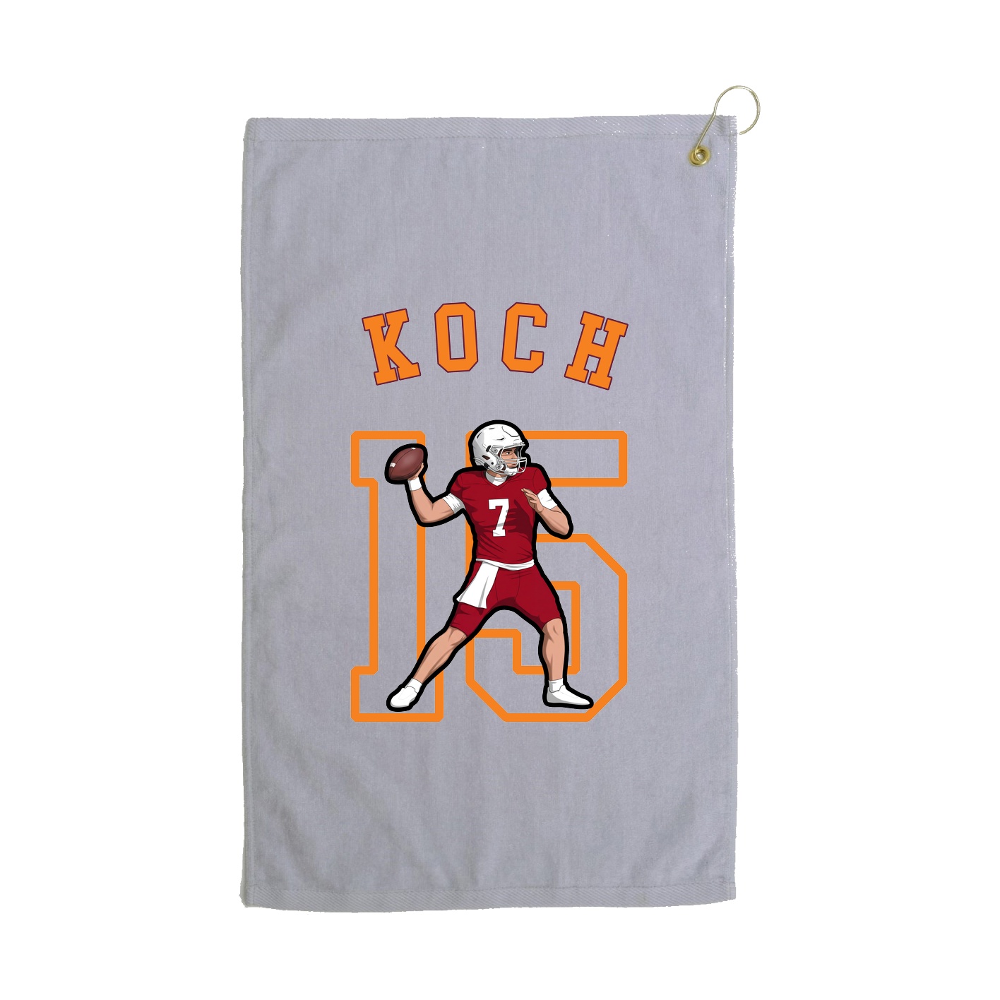 Golf Towel — Shirsey Arch in Grey
