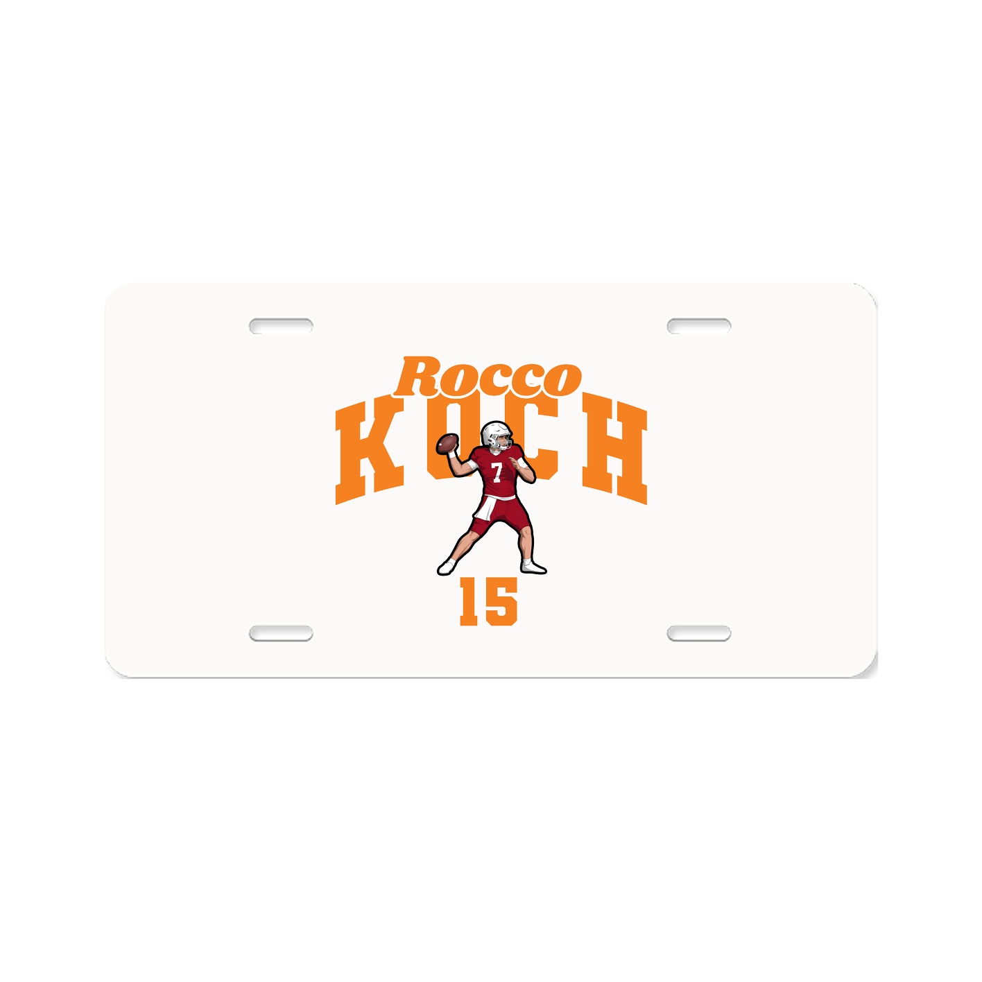 License Plate — Signature Arch in Classic