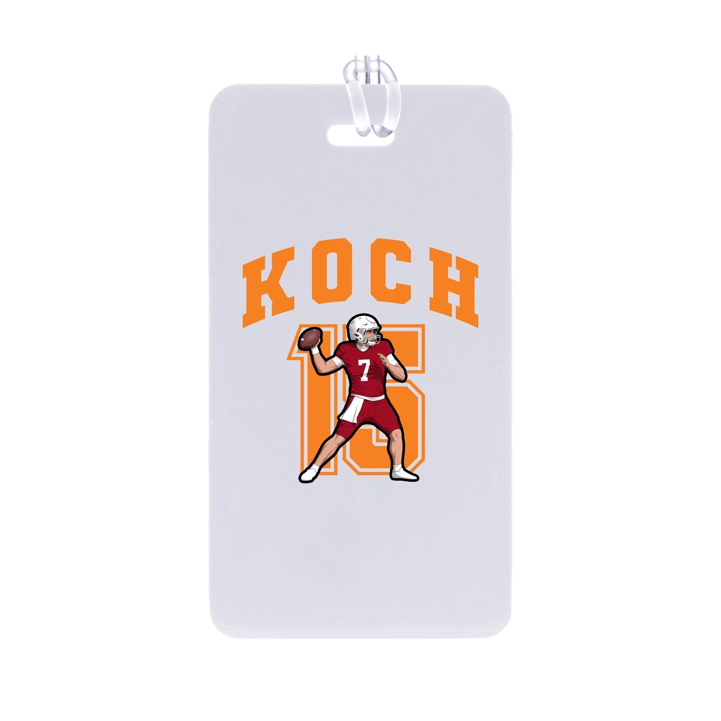 Bag Tag — Number in Classic