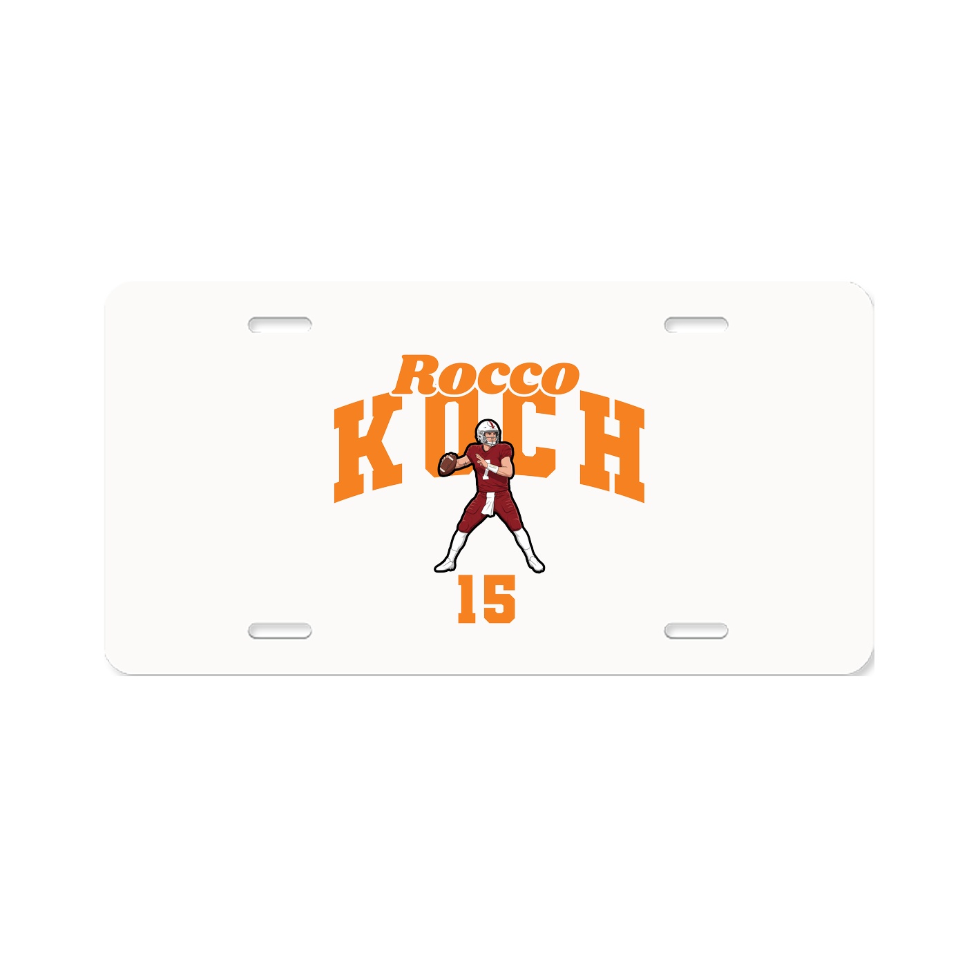License Plate — Signature Arch in Classic