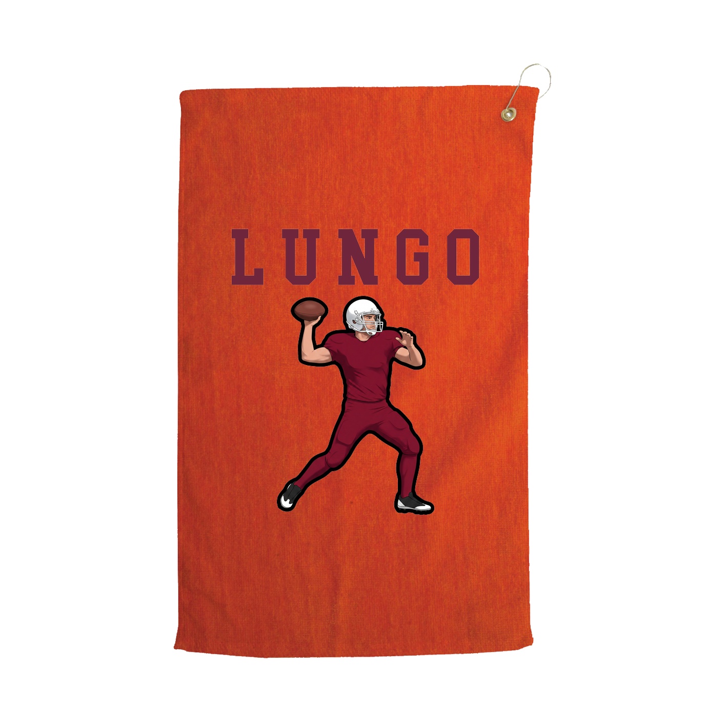 Golf Towel — Shirsey in Orange
