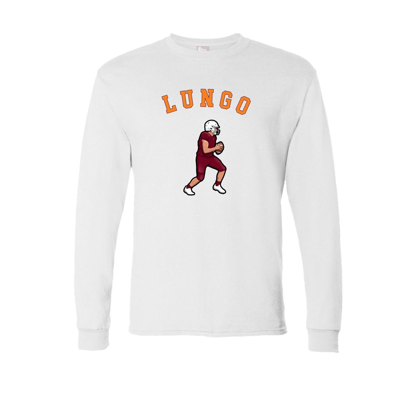 Long Sleeve Tee — Shirsey Arch in White