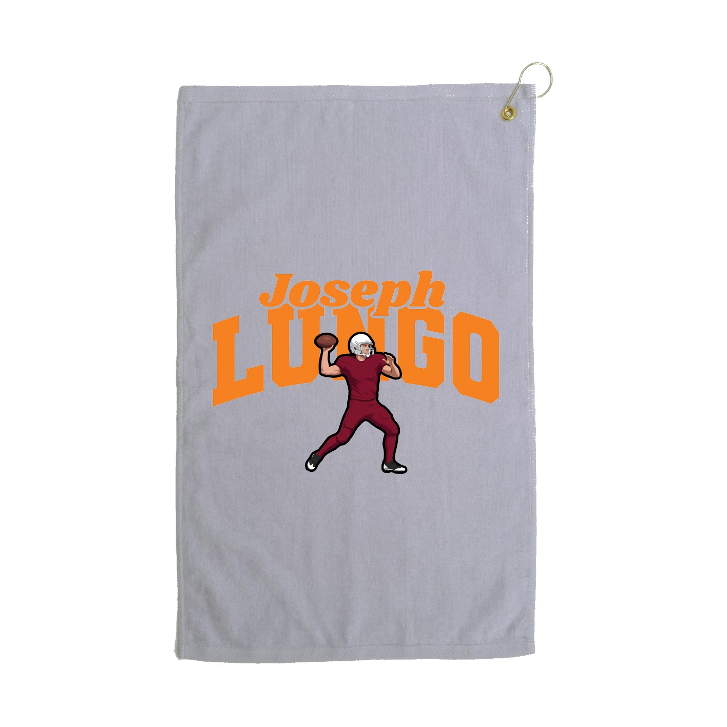 Golf Towel — Signature Arch in Grey