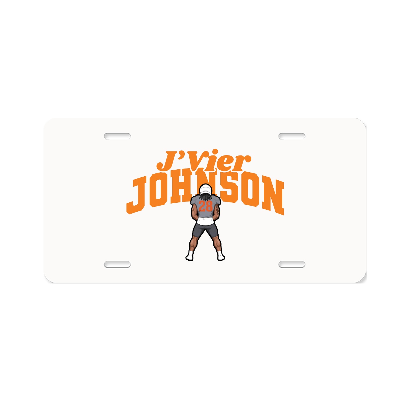 License Plate — Signature Arch in Classic