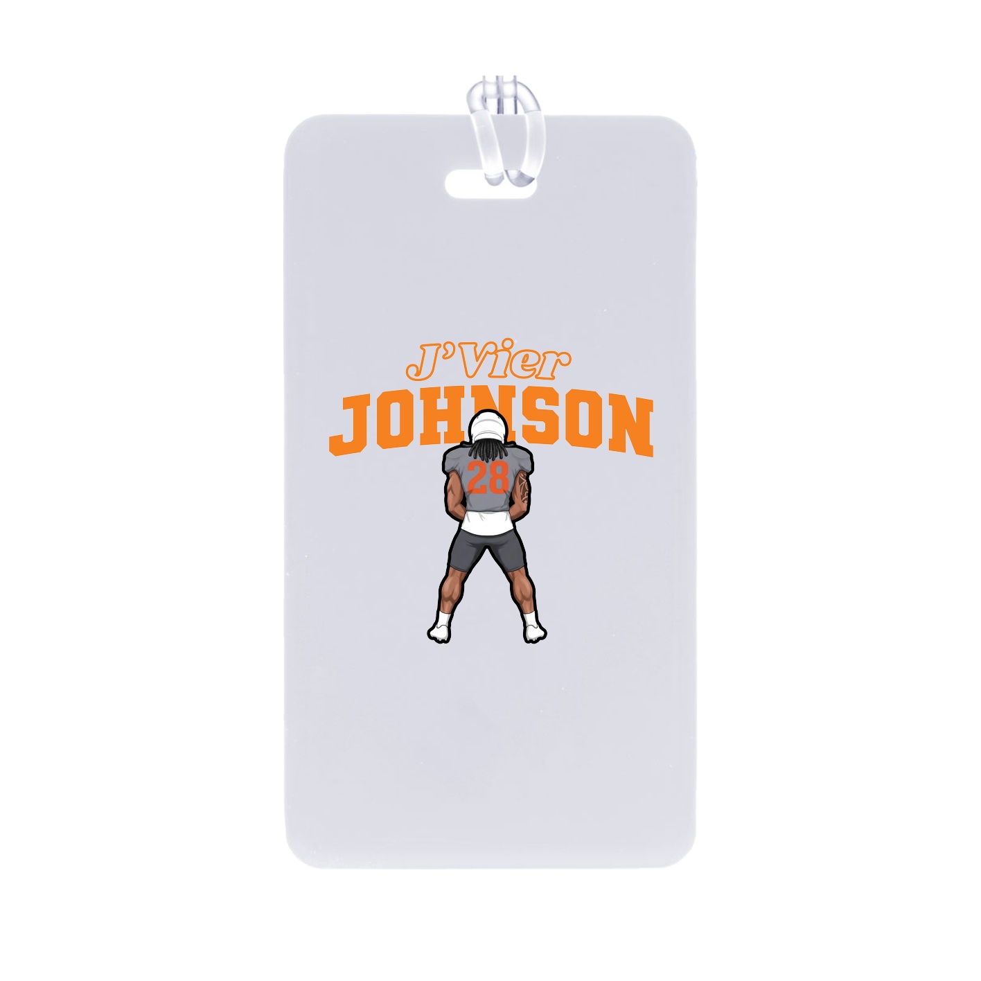 Bag Tag — Name Arch in Classic