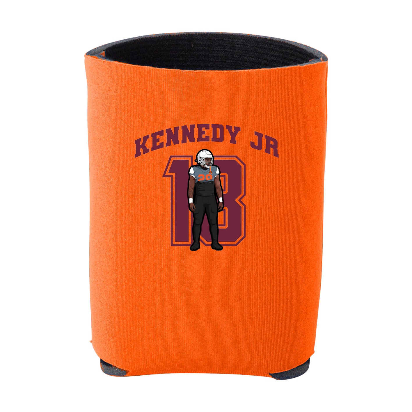 Can Holder — Number in Orange