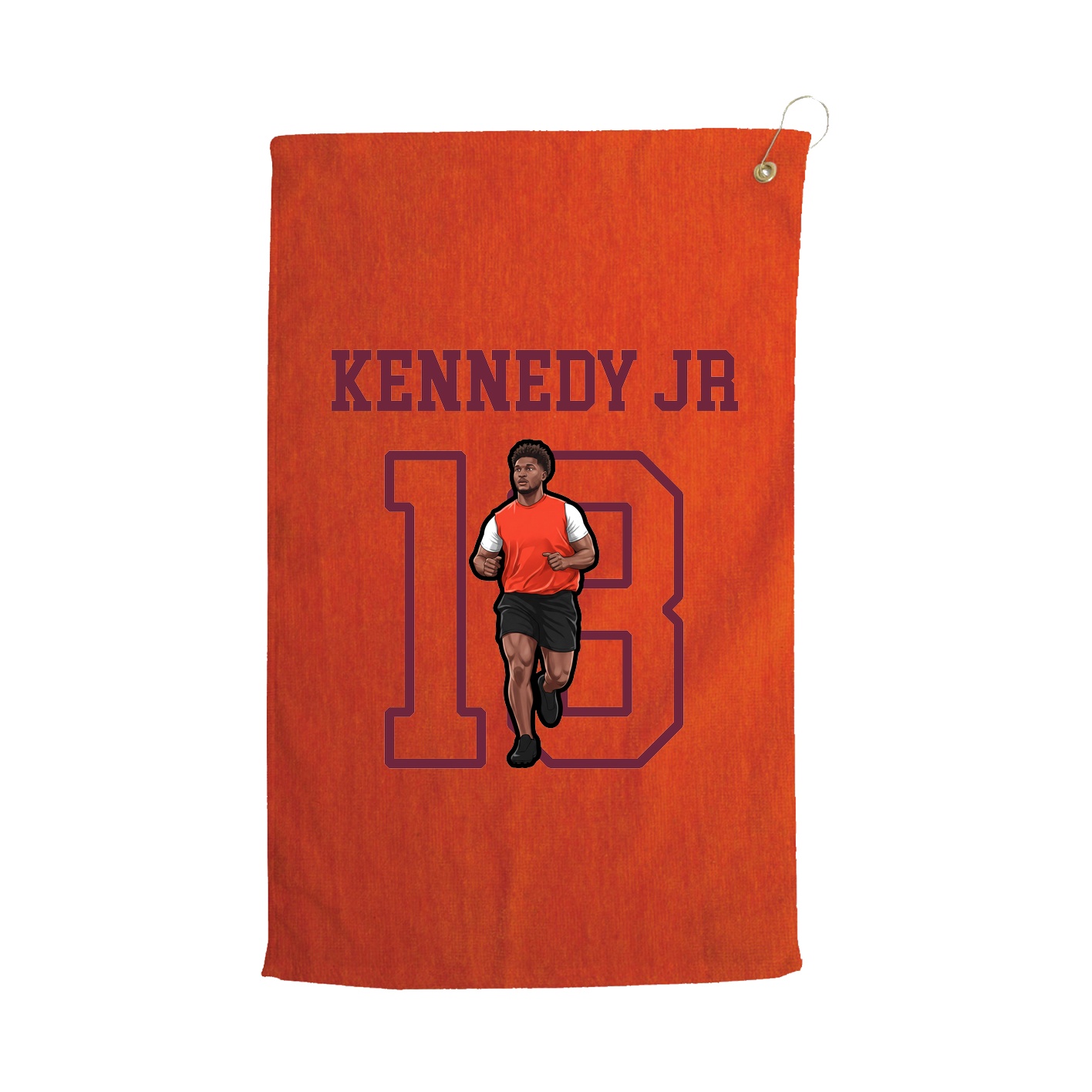 Golf Towel — Shirsey in Orange