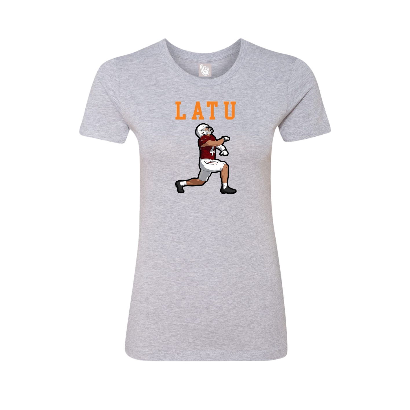 Fitted Women's Tee — Shirsey in Grey