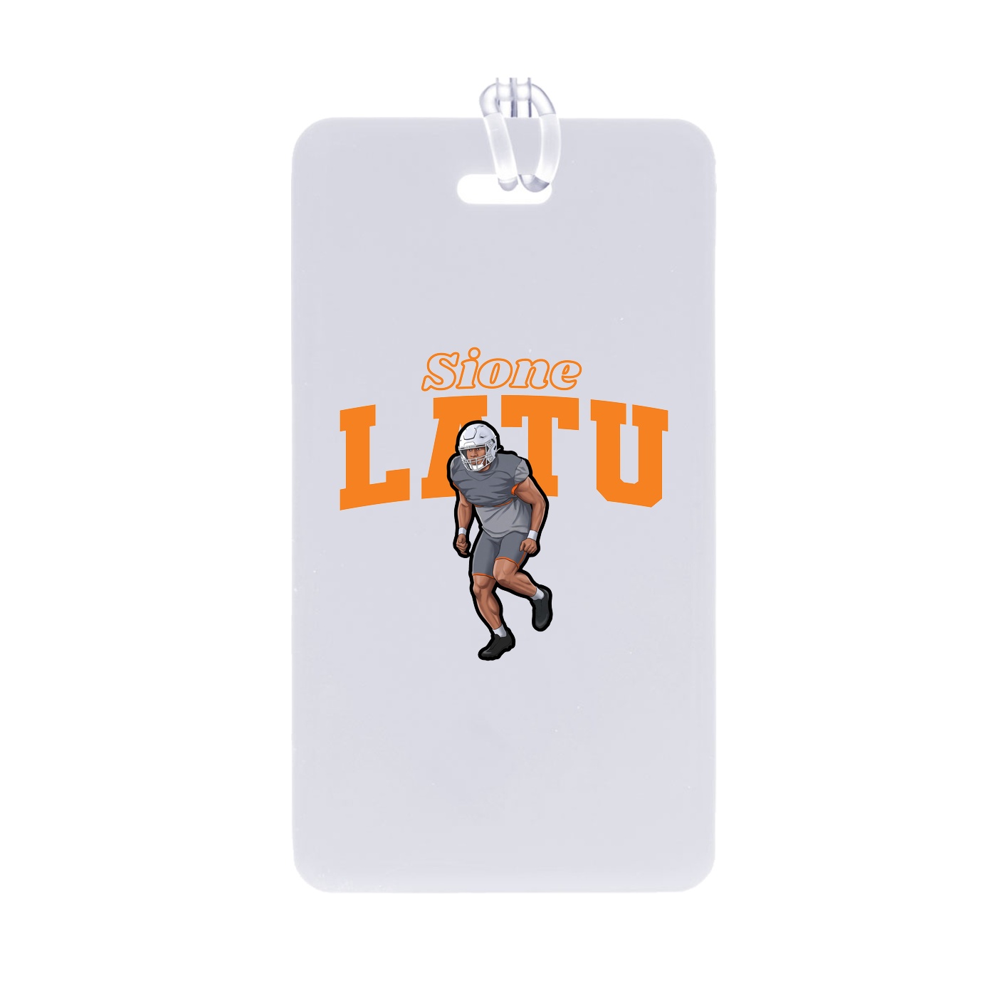 Bag Tag — Name Arch in Classic