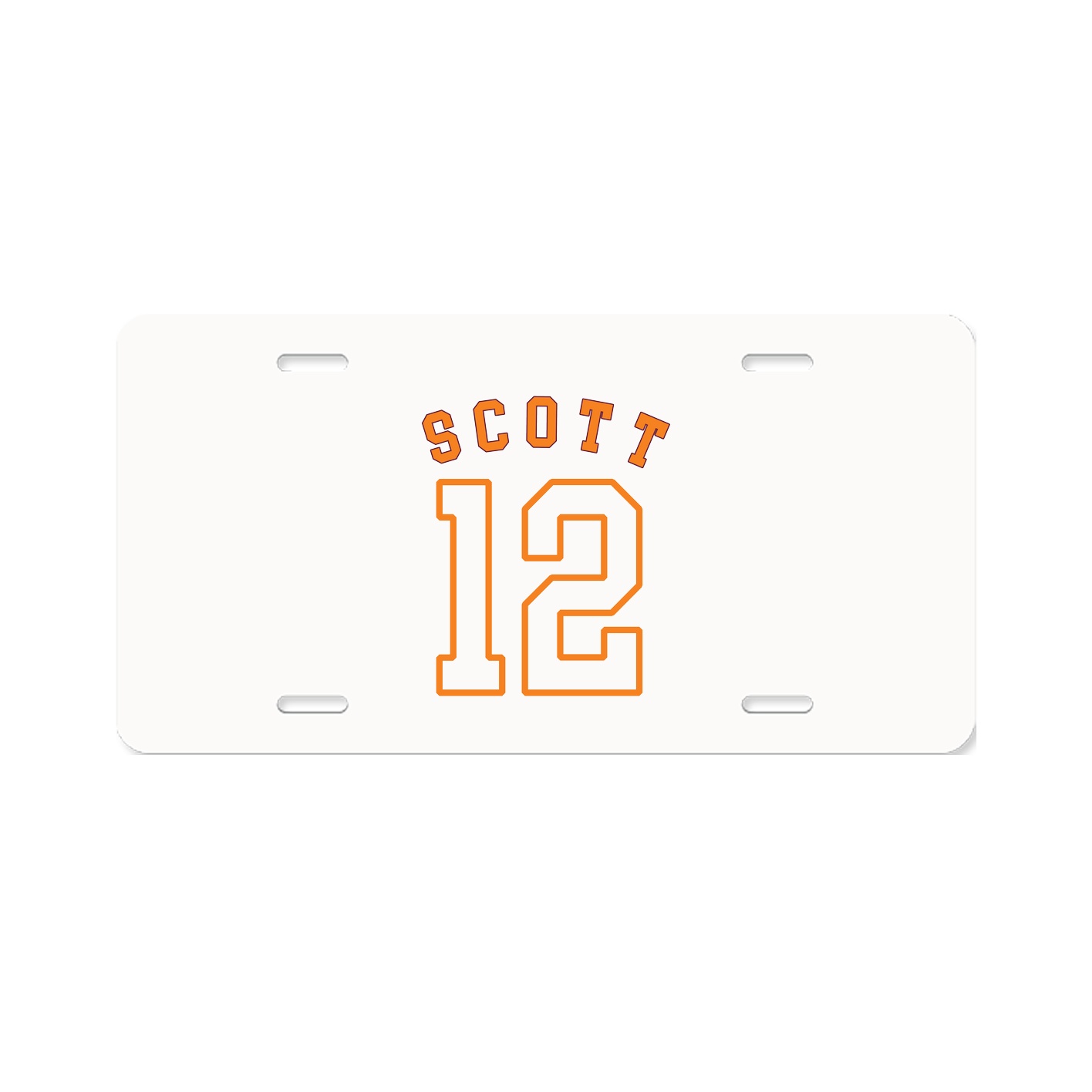 License Plate — Shirsey Arch in Classic
