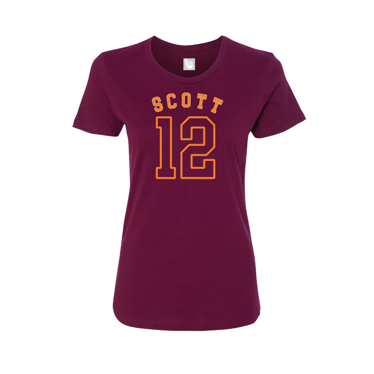 Womens Tee — Shirsey Arch in Maroon