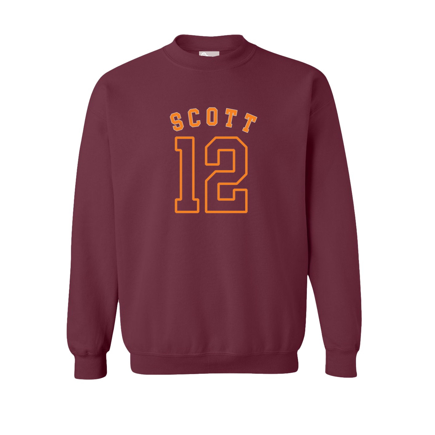 Fleece Crew — Shirsey Arch in Maroon