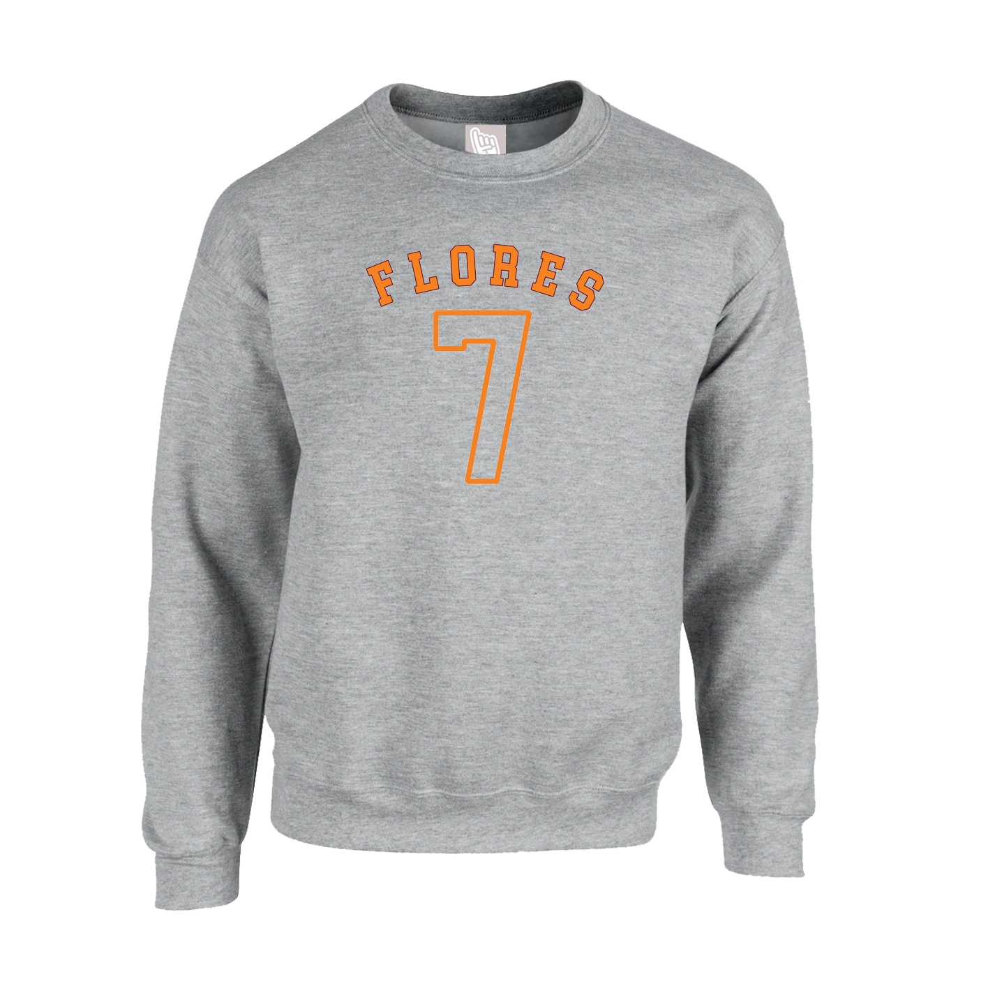 Fleece Crew — Shirsey Arch in Grey