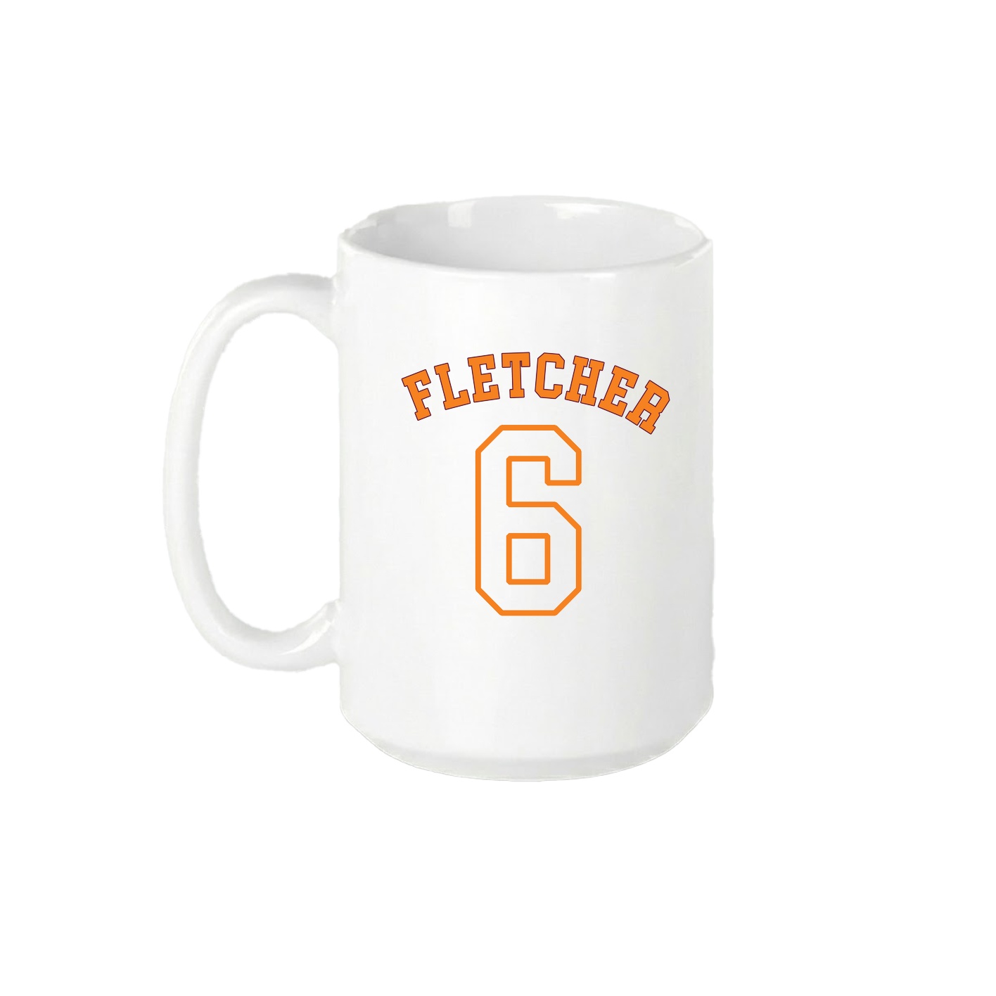 15oz Coffee Mug — Shirsey Arch in White