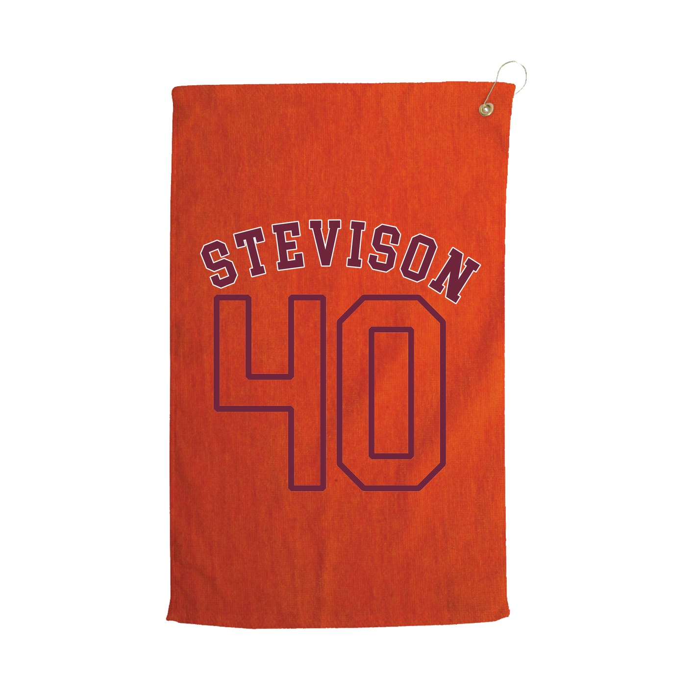 Golf Towel — Shirsey Arch in Orange