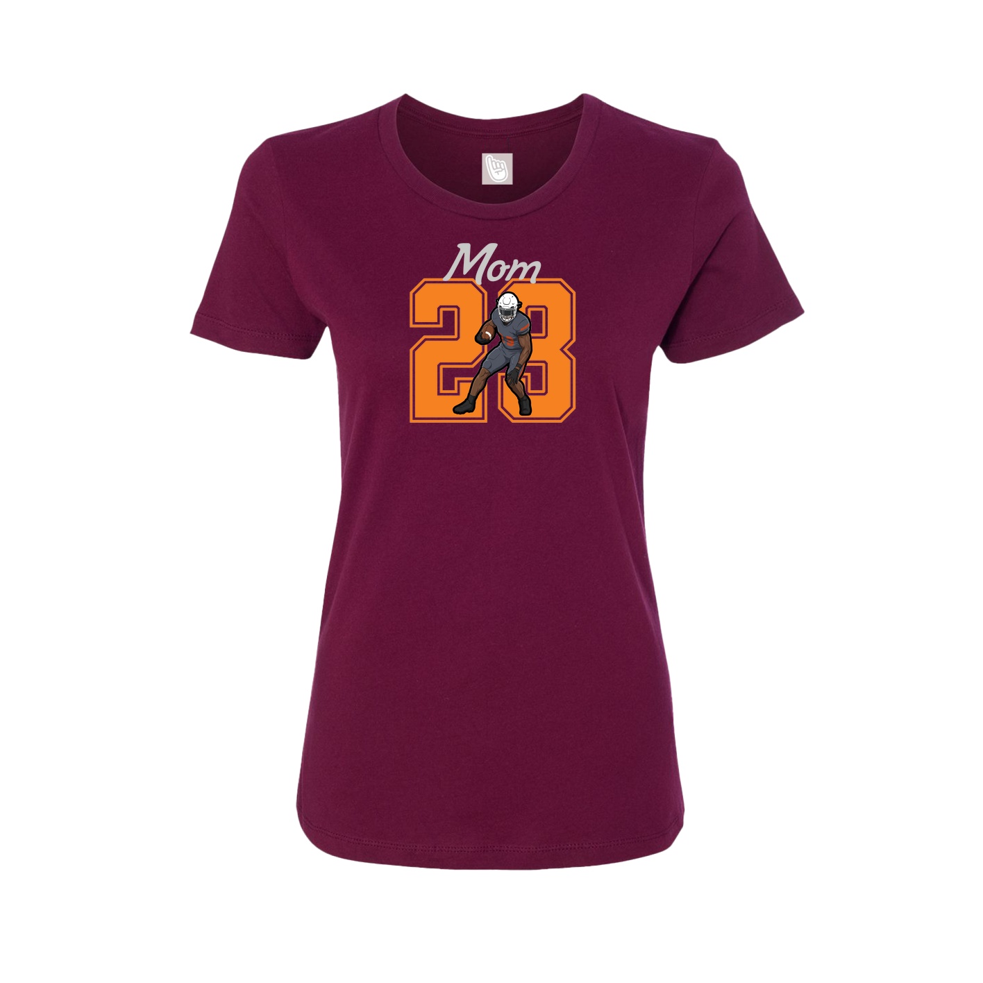 Womens Tee — Mothers Day Shirsey in Maroon