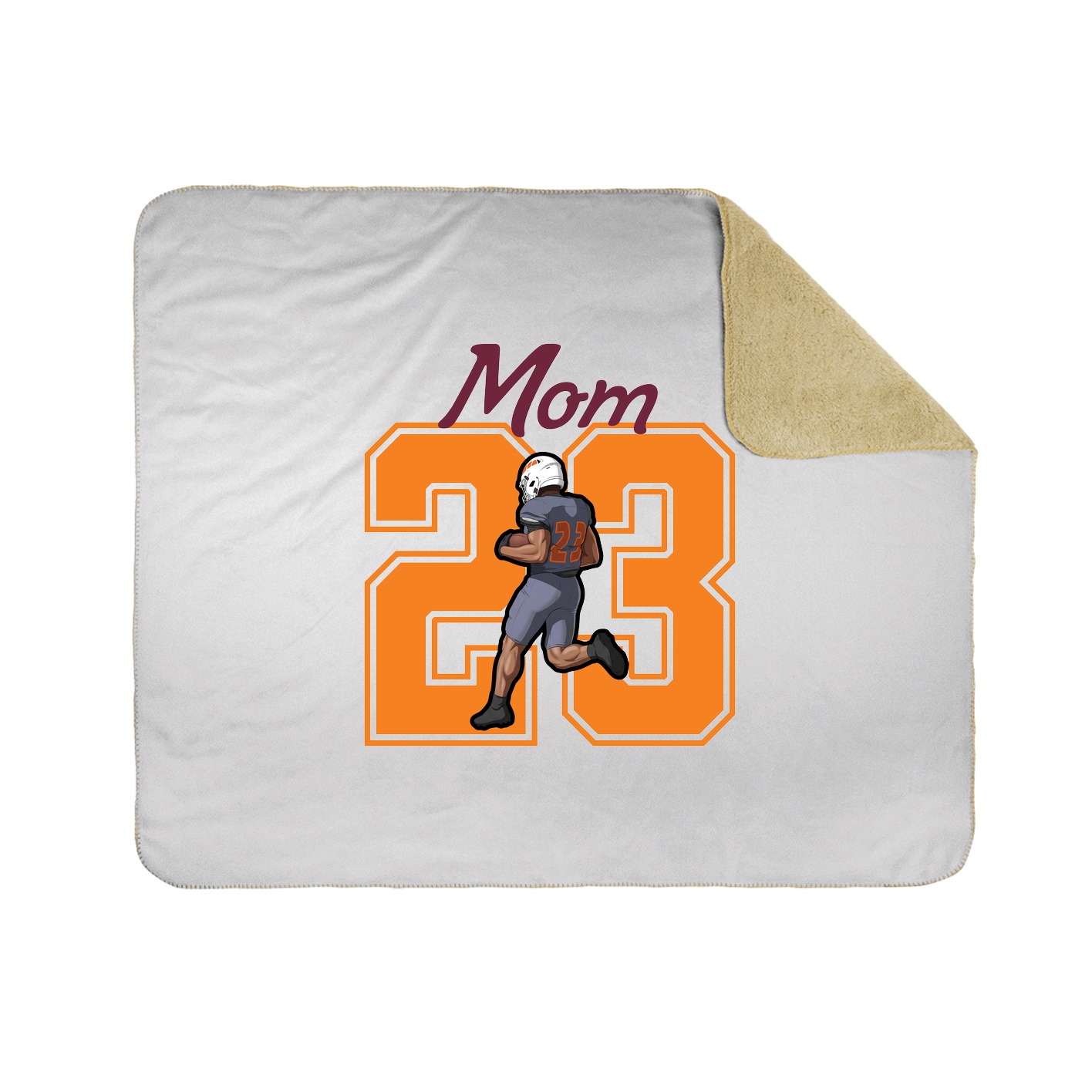 Throw Blanket — Mothers Day Shirsey in White