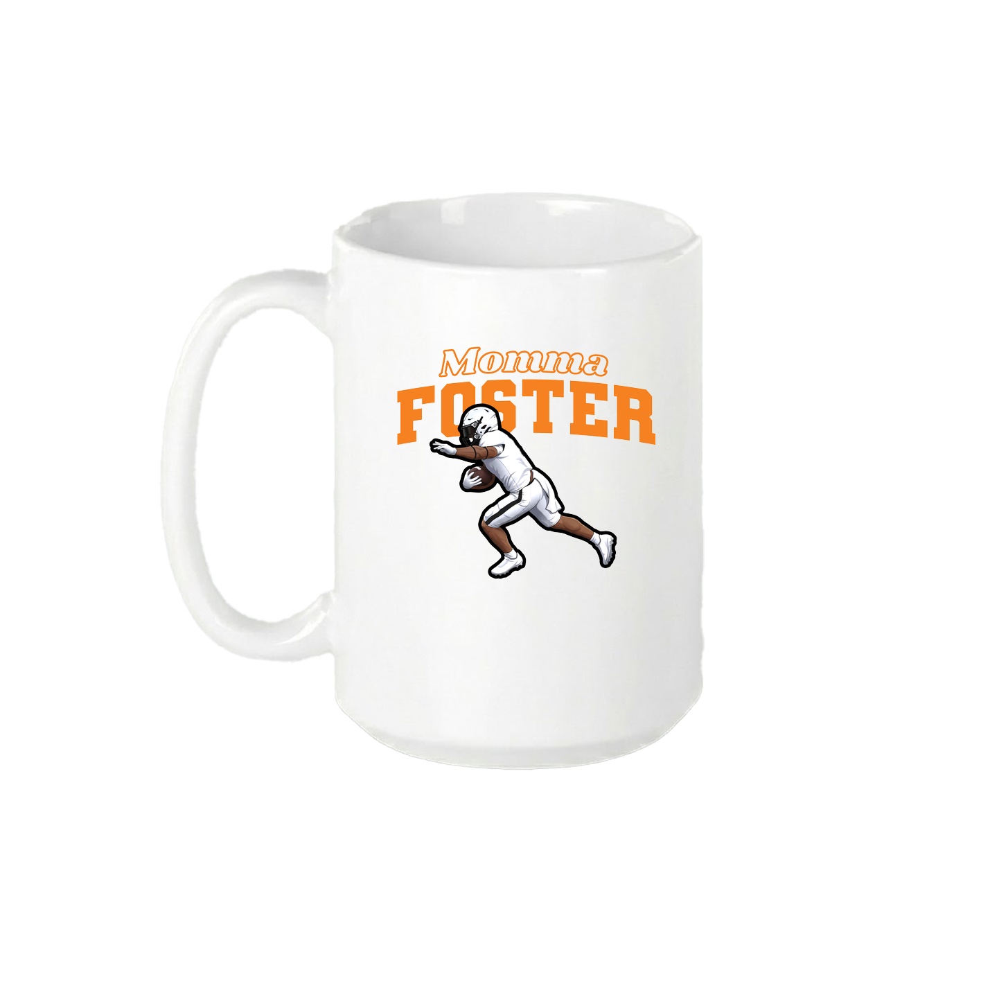 15oz Coffee Mug — Mothers Day Block in White