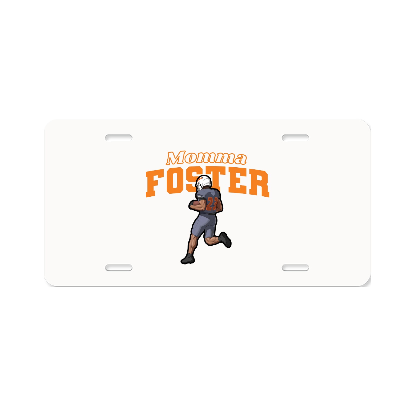 License Plate — Mothers Day Block in Classic
